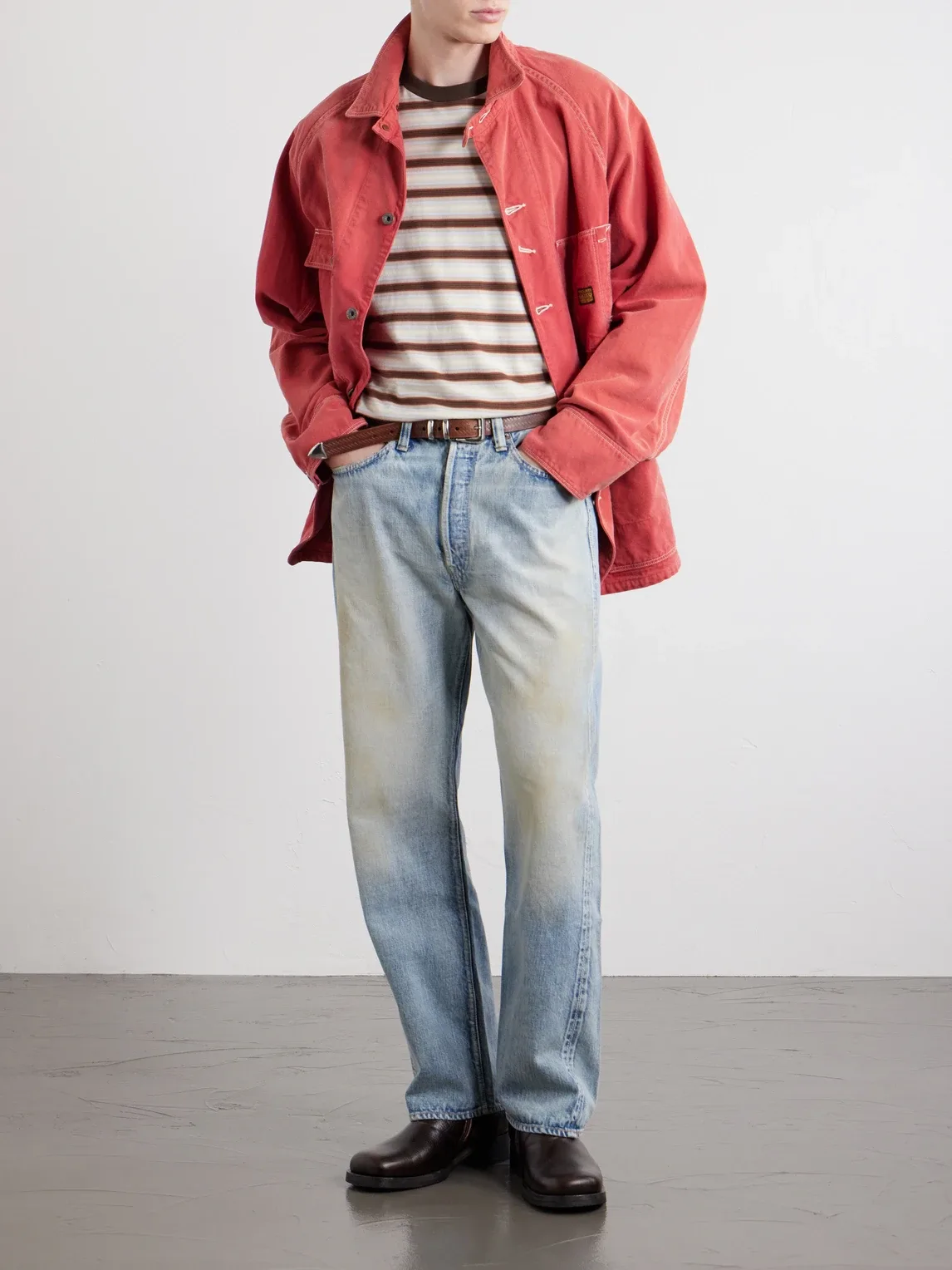 Santa Monica 0105W-1354 Straight-Leg Jeans