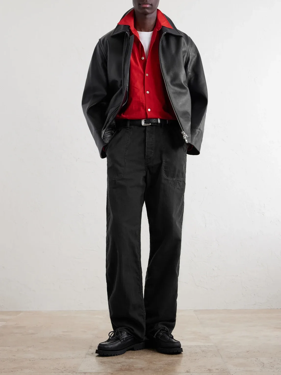 USN Seamens Straight-Leg Herringbone Trousers