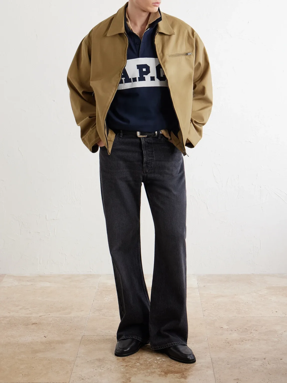Alexis Logo-Embroidered Cotton-Jersey Polo Shirt by A.P.C.