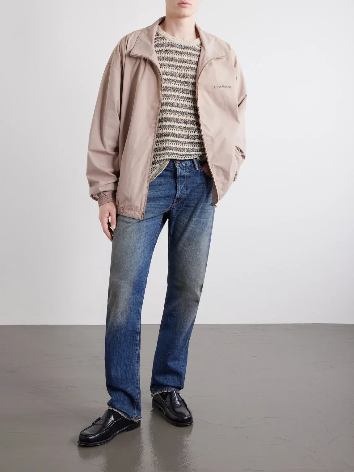 Straight-Leg Cotton Jeans by Acne Studios