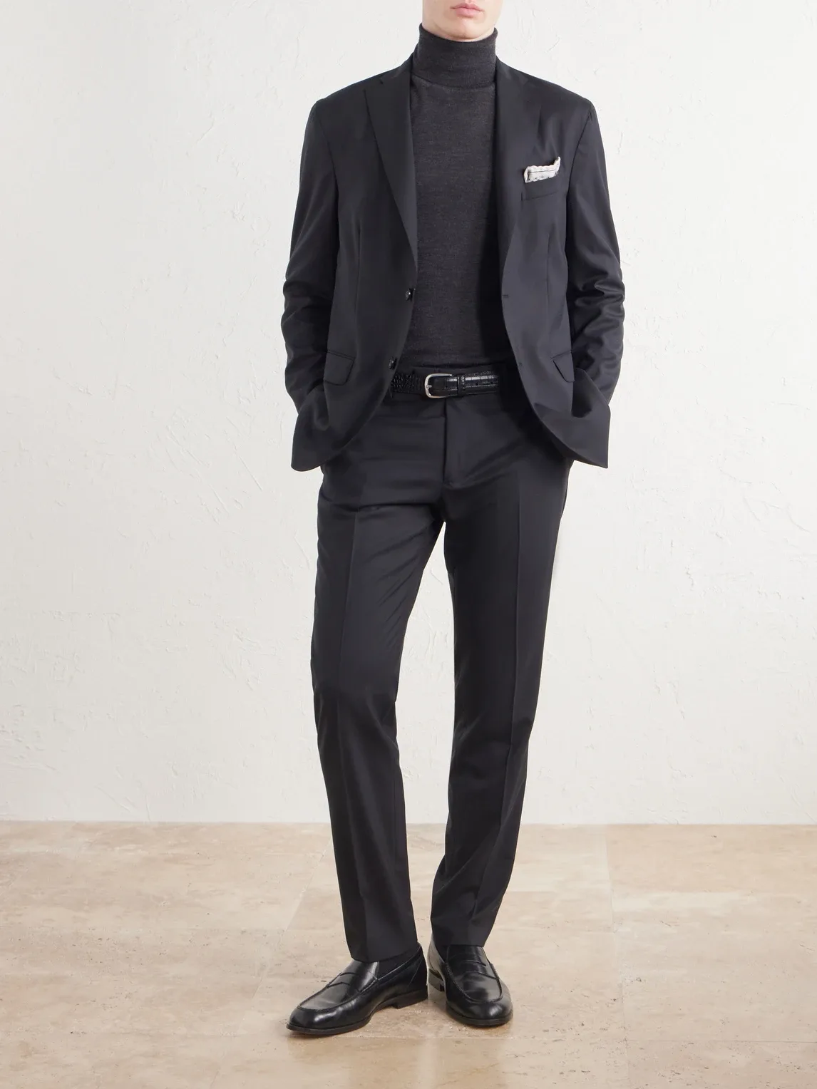 Straight-Leg Wool Suit Trousers by Boglioli