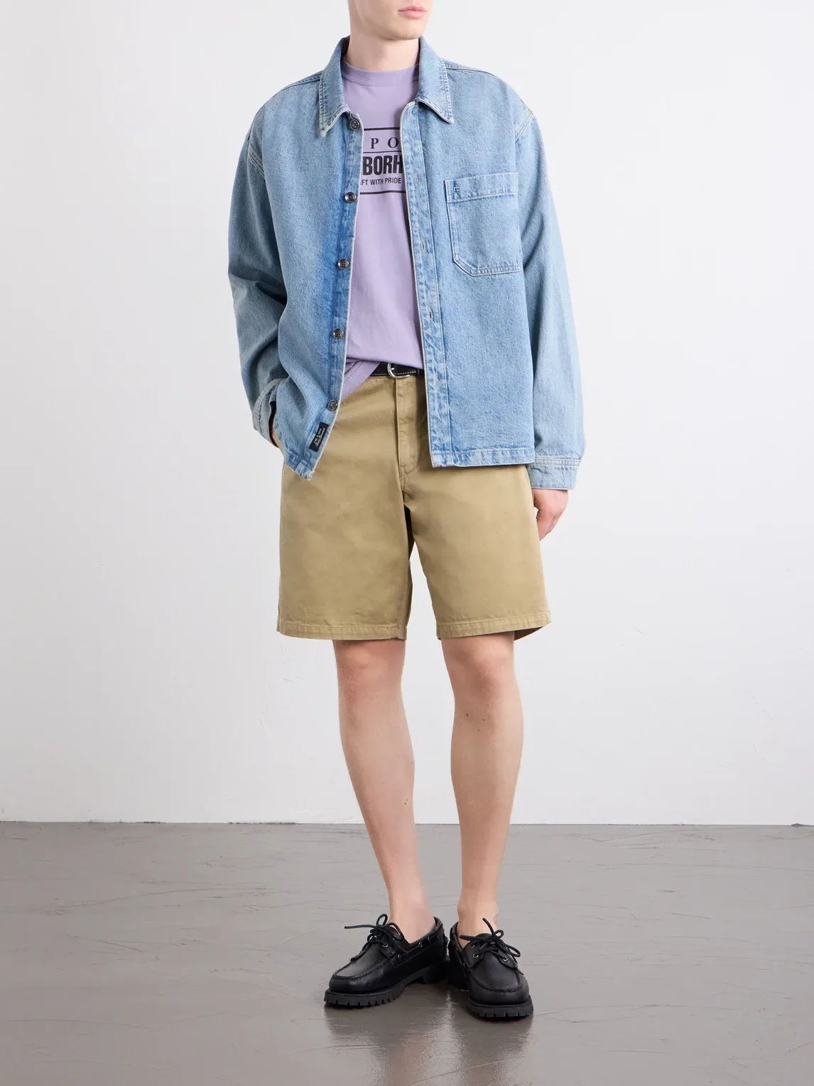 Straight-Leg Cotton Chino Shorts by Neighborhood