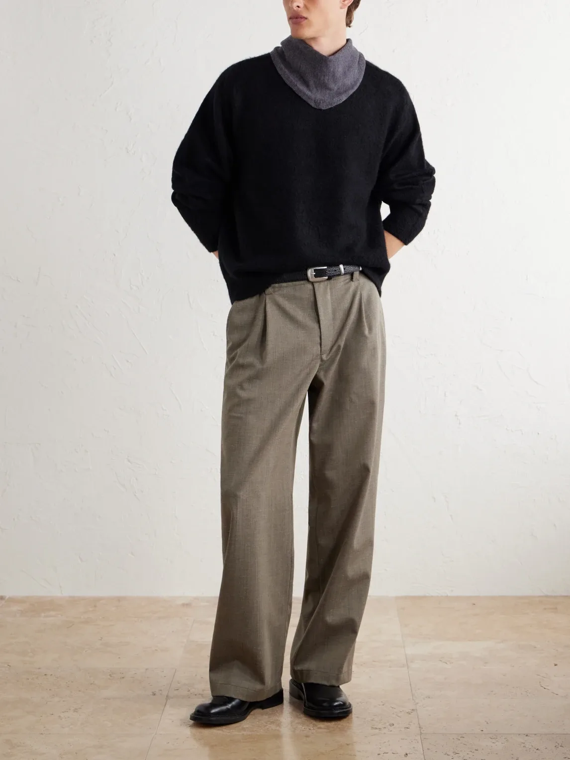 Brushed Cashmere Sweater