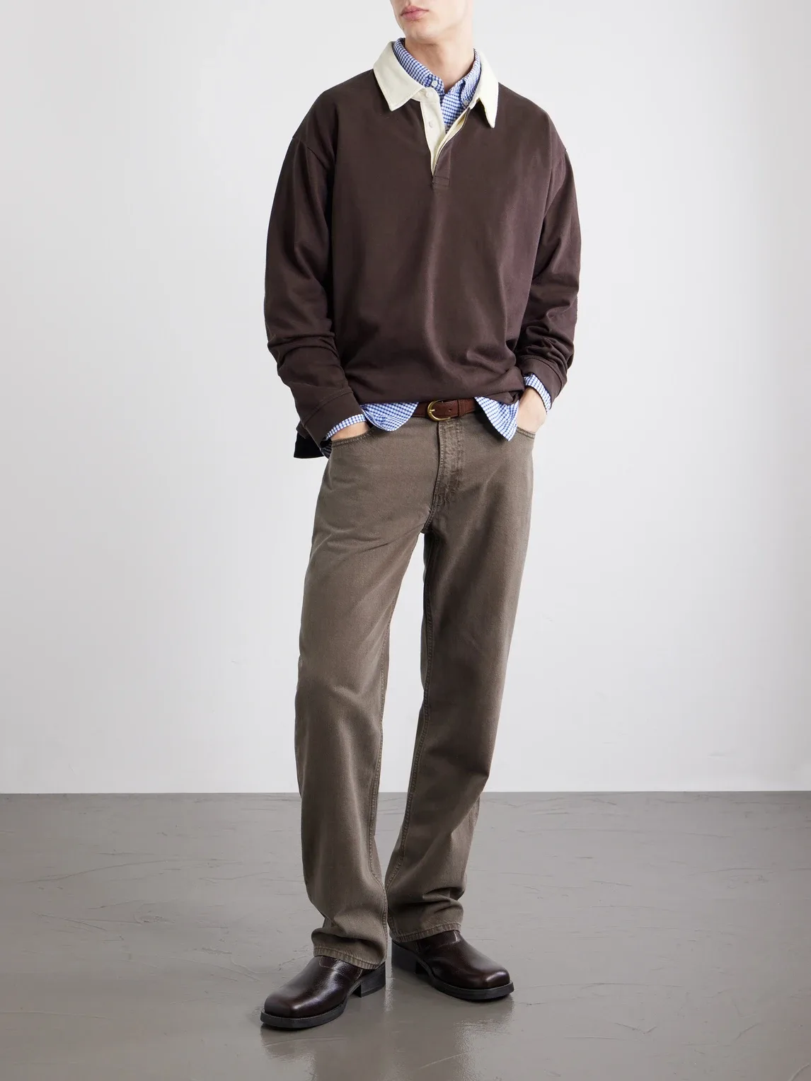 Cotton-Jersey Polo Shirt by FRAME