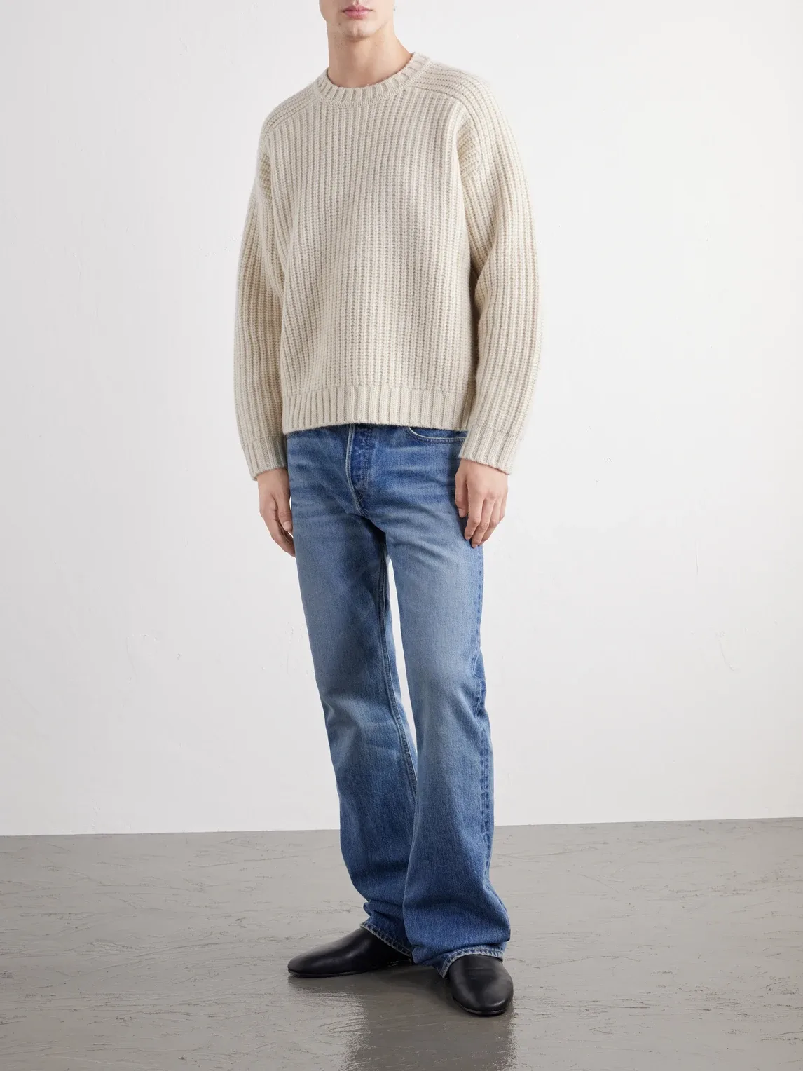 Ribbed Wool Sweater