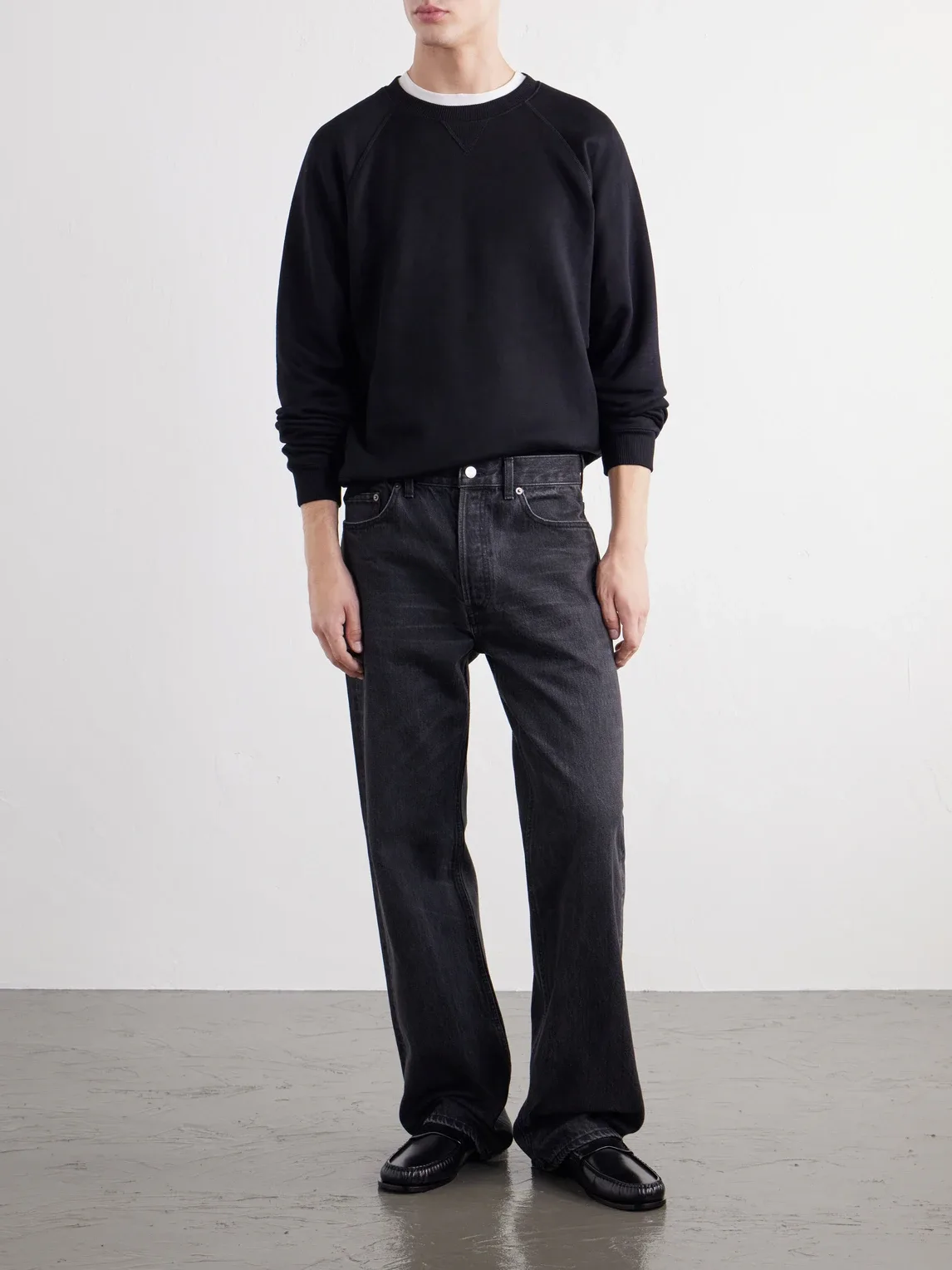 Cotton and Silk-Blend Jersey Sweater