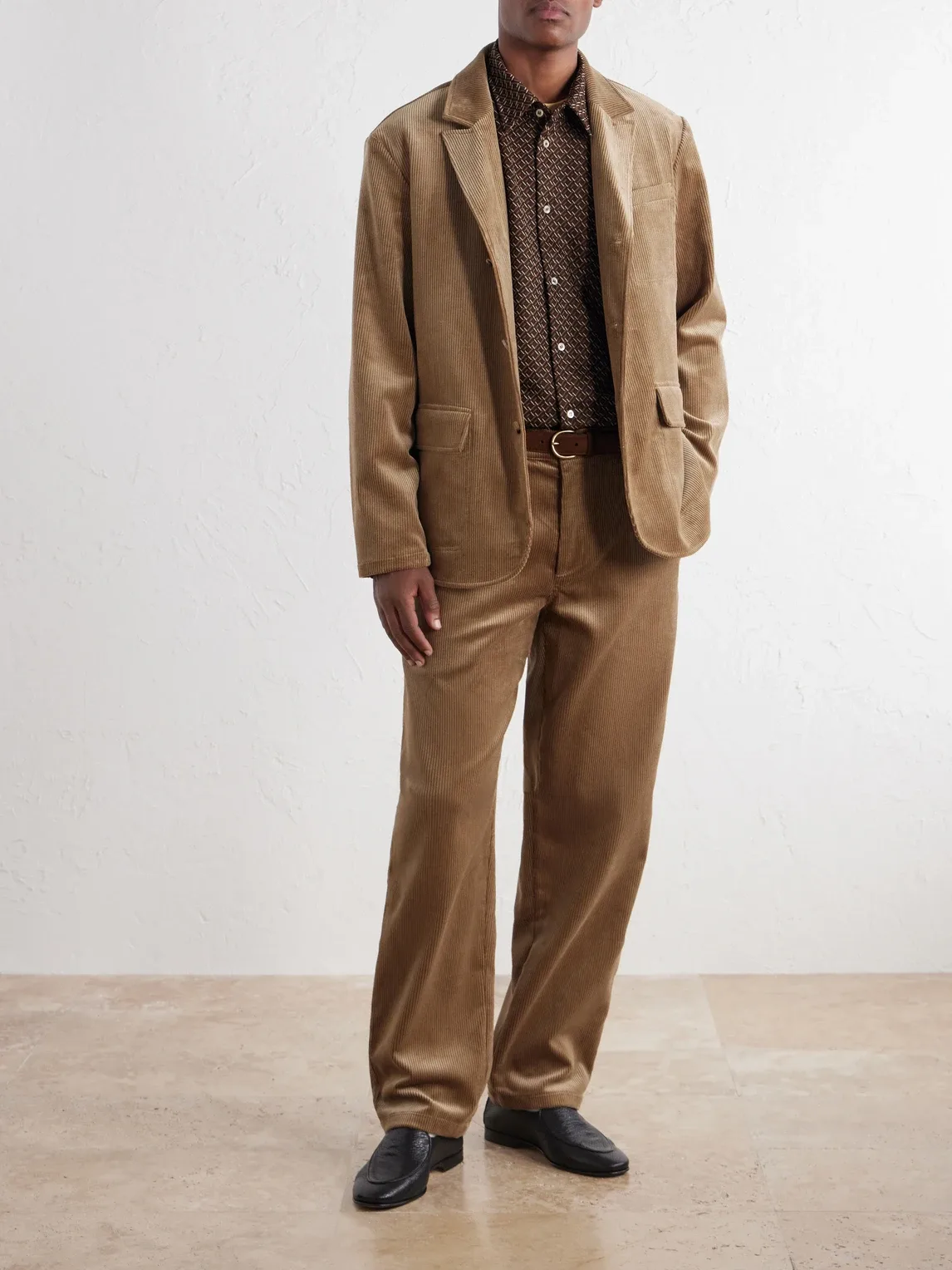 Métier Cotton-Corduroy Suit Jacket by De Bonne Facture