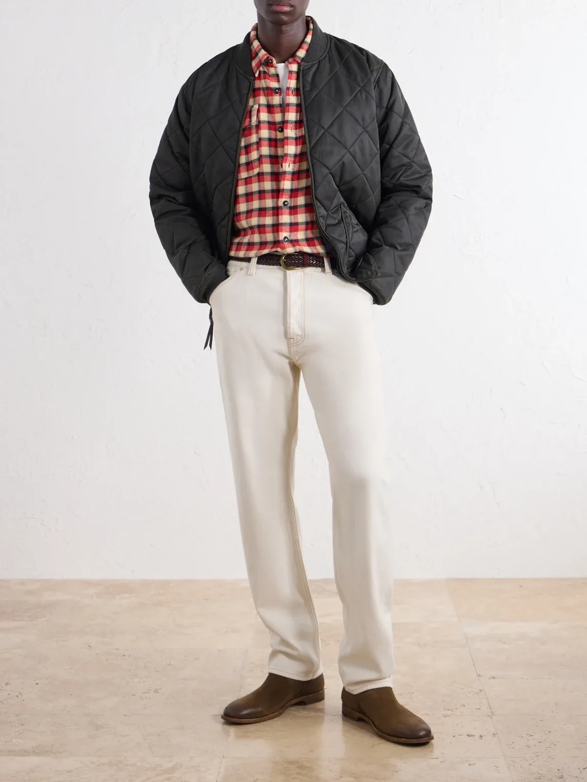 Matlock Checked Cotton-Flannel Shirt by Rrl