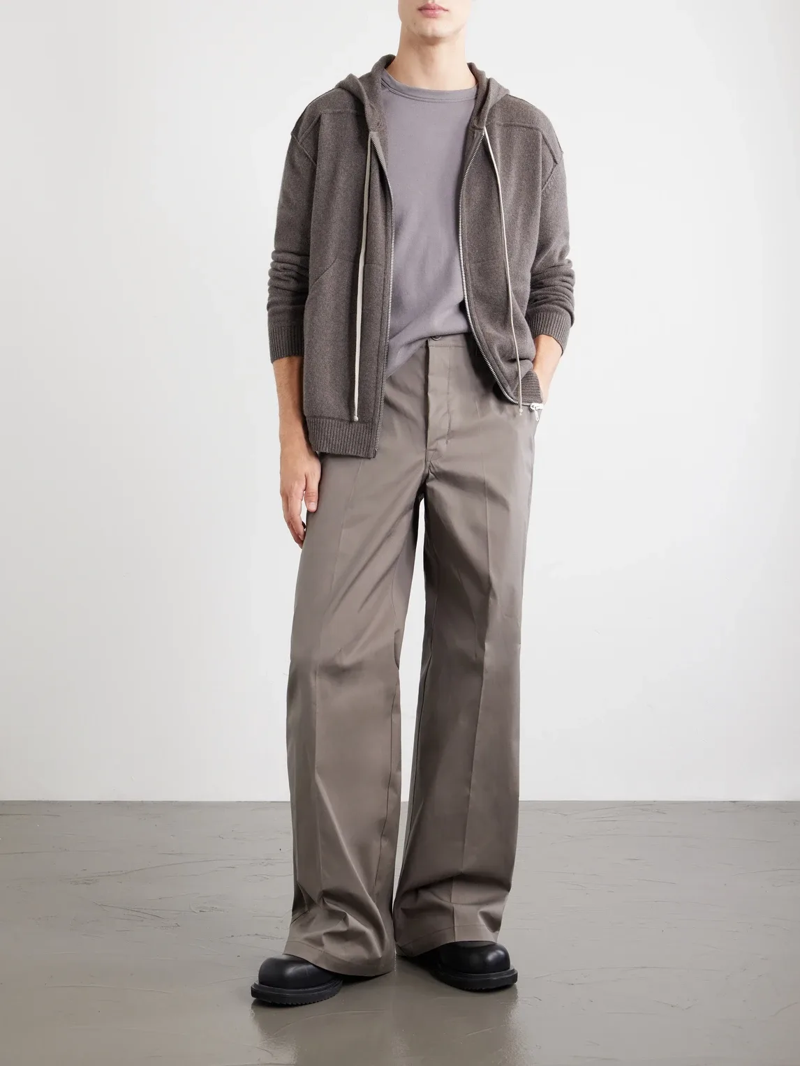 Brad Cotton-Jersey T-Shirt by Rick Owens