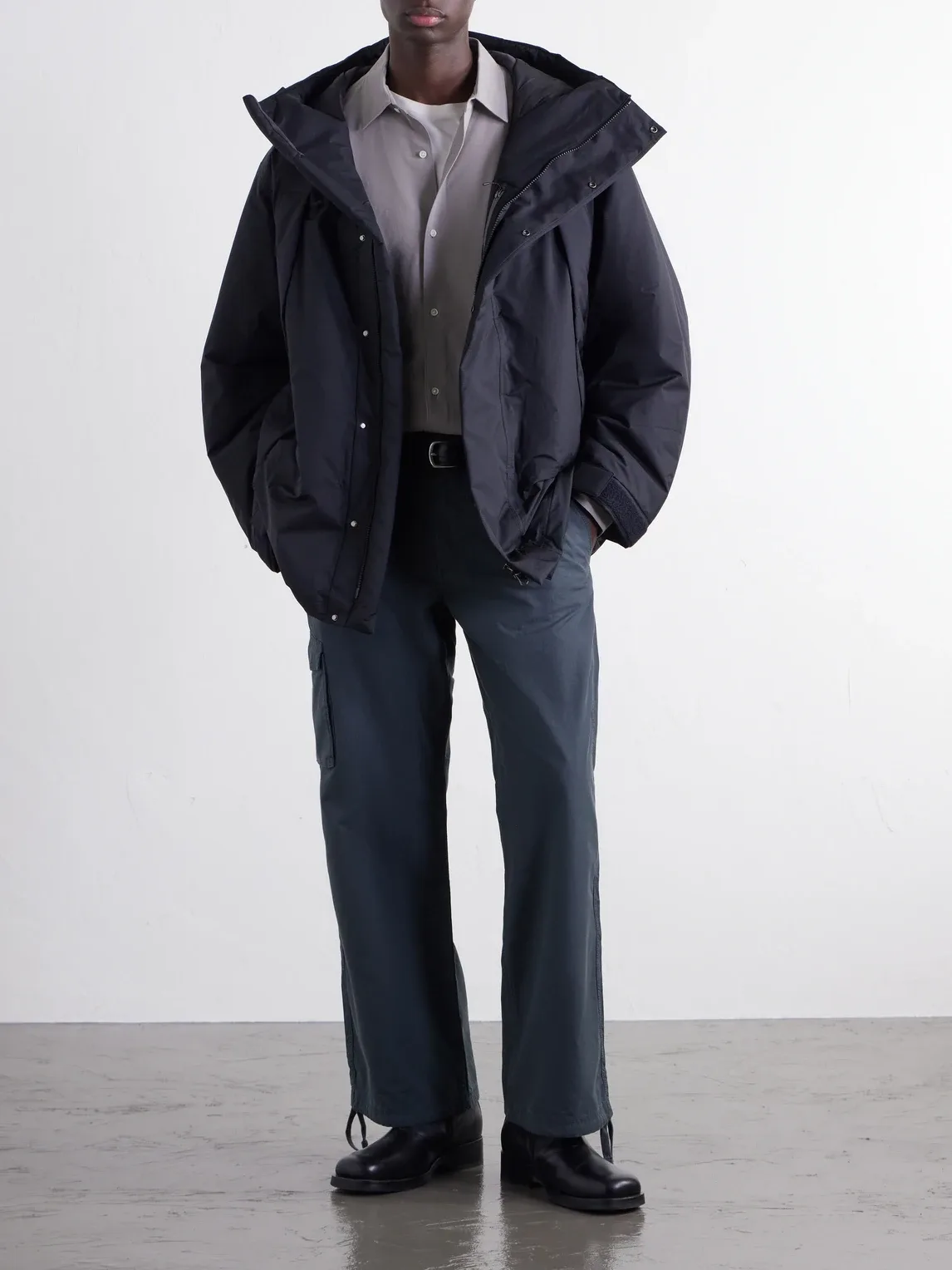 Glade Hooded Shell Down Ski Jacket