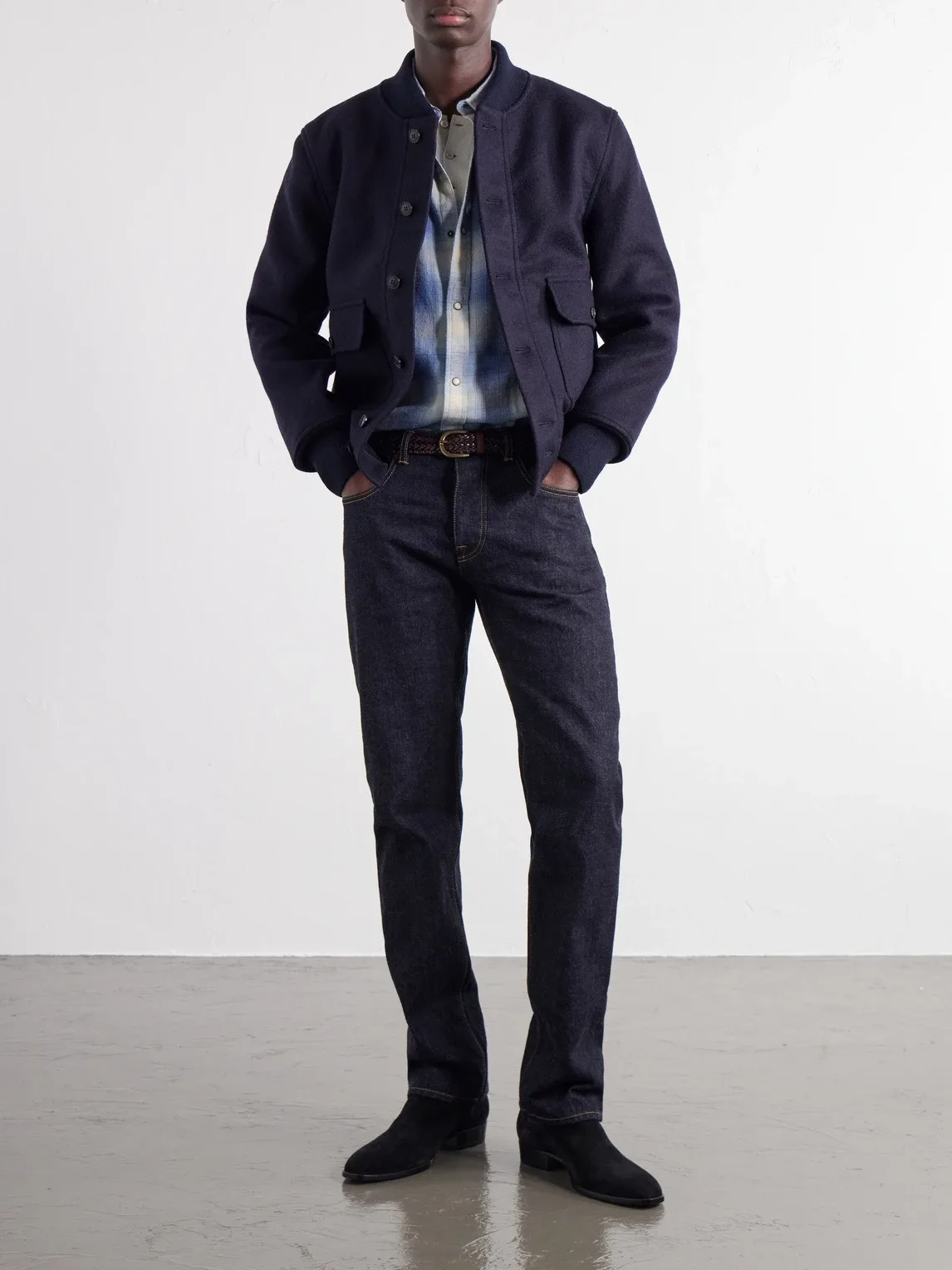 John Slim-Fit Straight-Leg Jeans