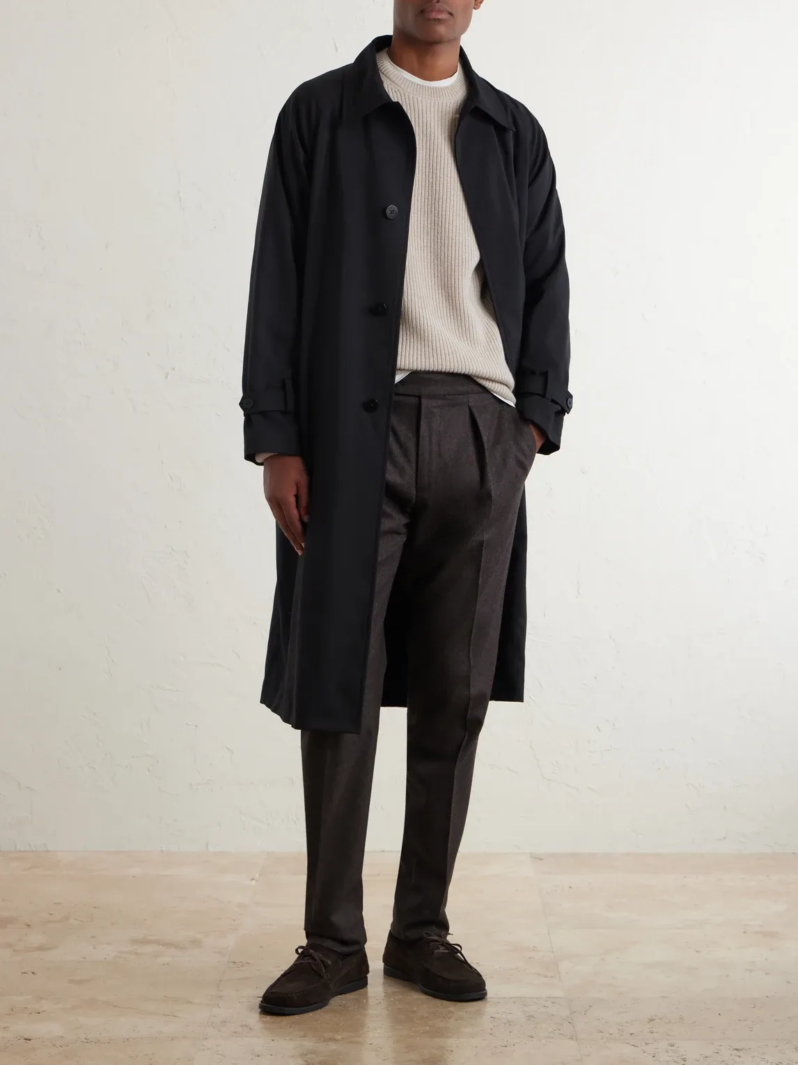 Zanone Ribbed Cashmere Sweater by Slowear