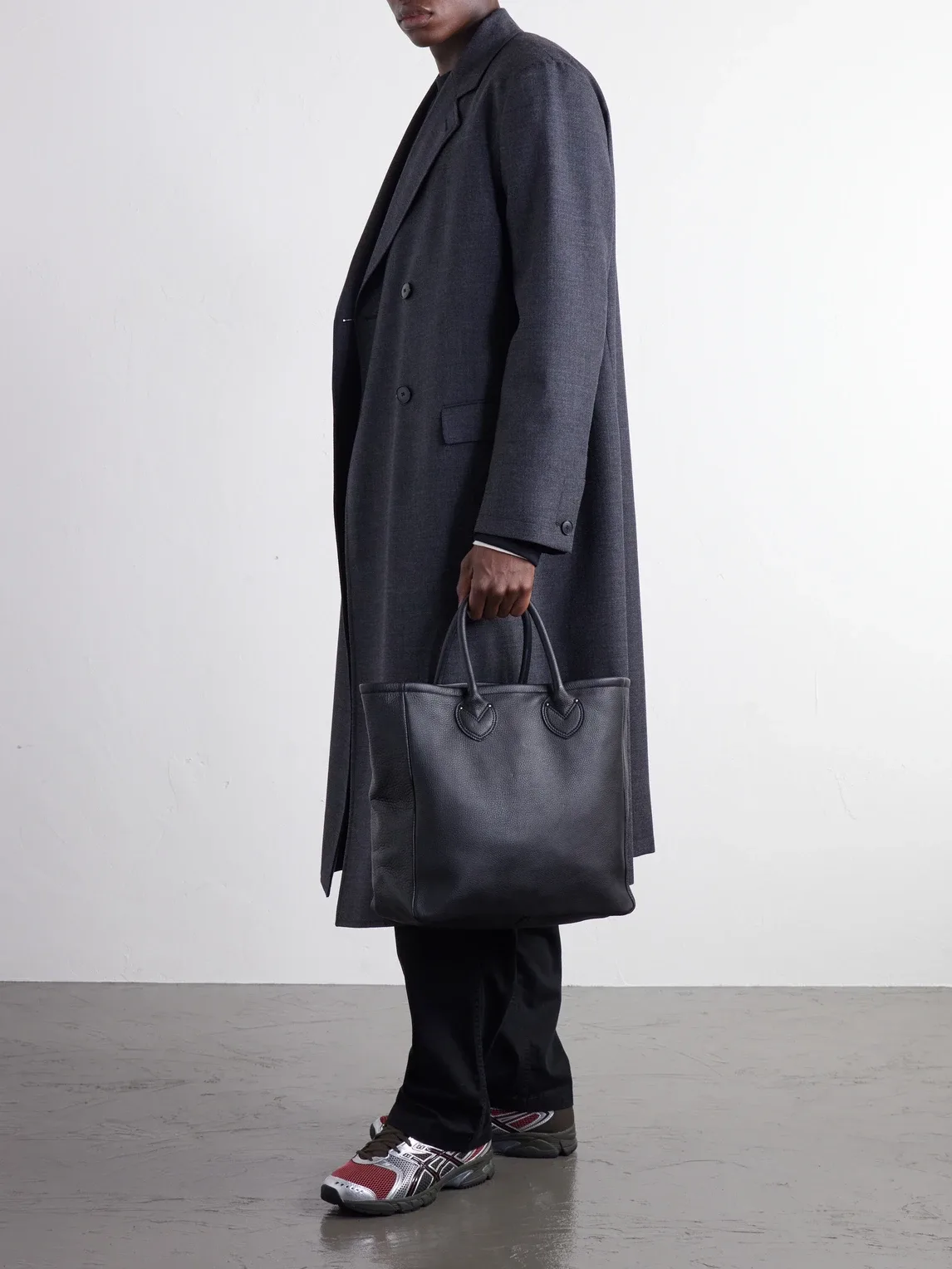 Leather Tote Bag by Orslow
