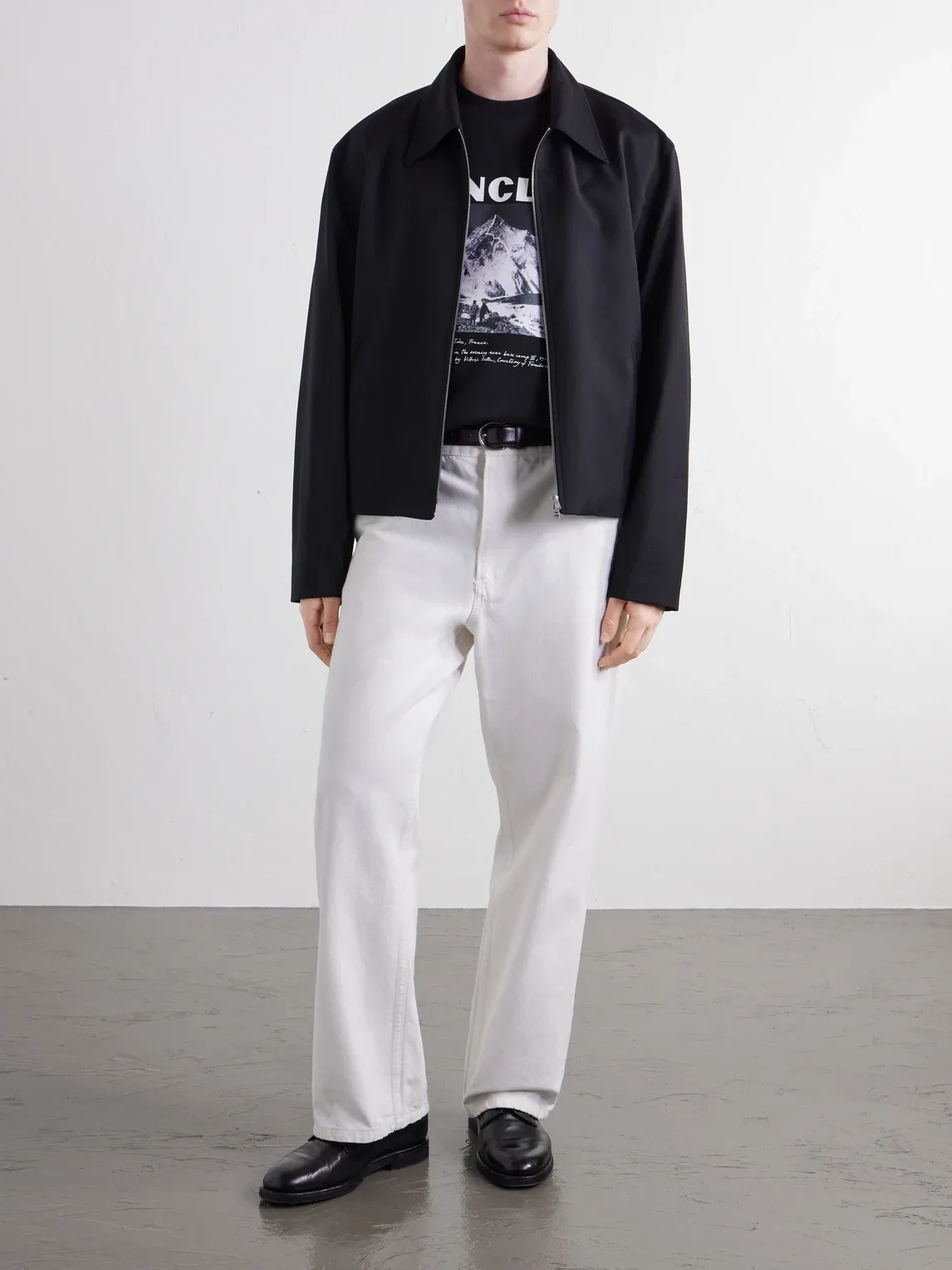 Logo-Print Cotton-Jersey T-Shirt by Moncler