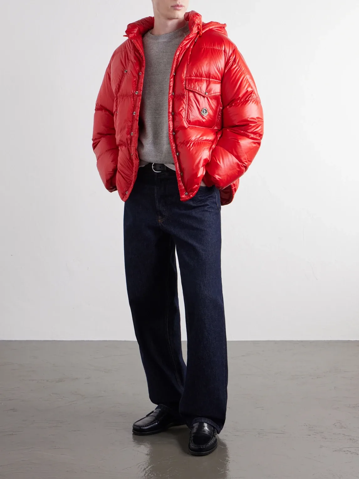 Karakorum Hooded Quilted Ripstop Down Jacket by Moncler
