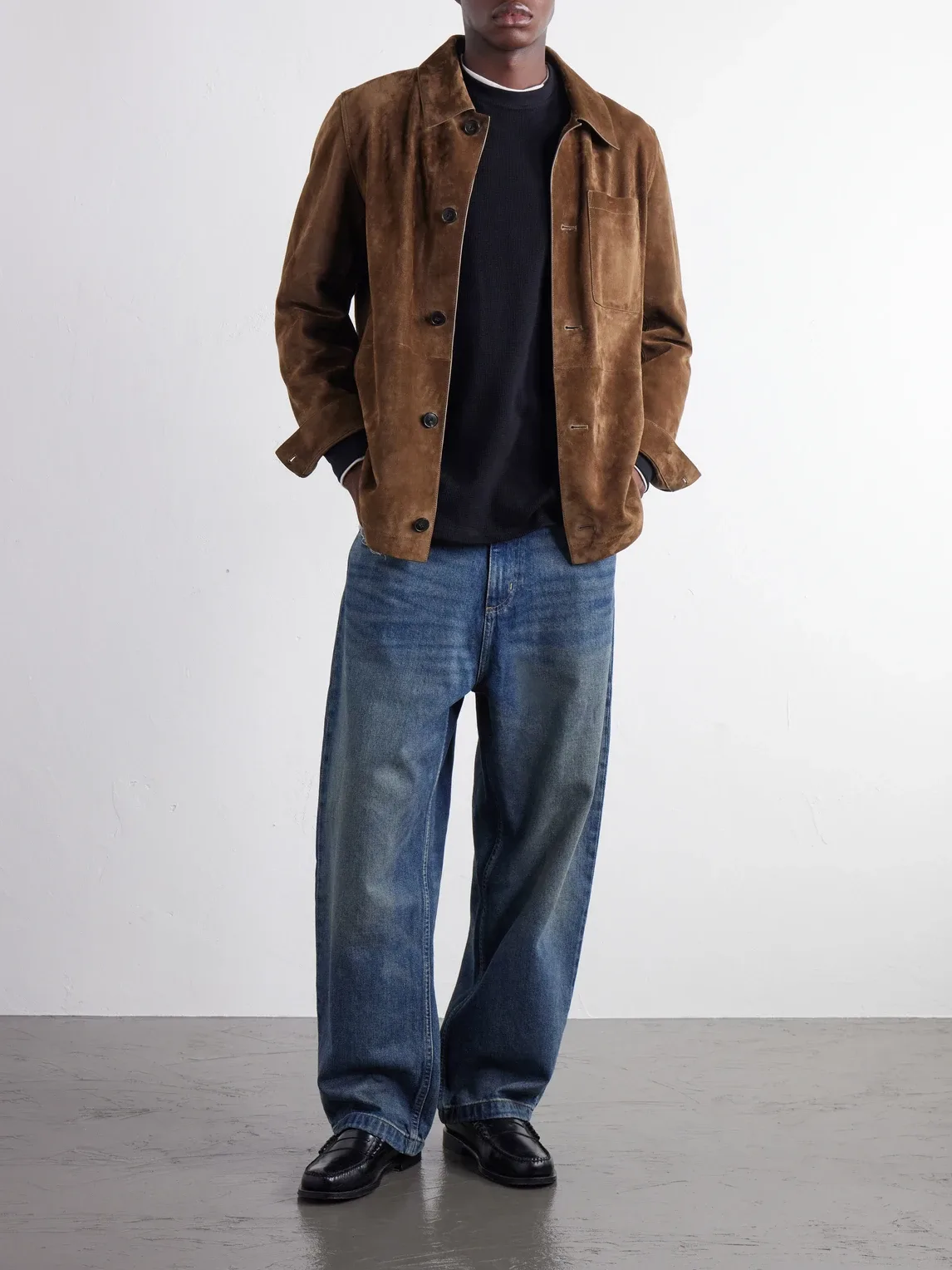 Waffle-Knit Cotton T-Shirt by Orslow