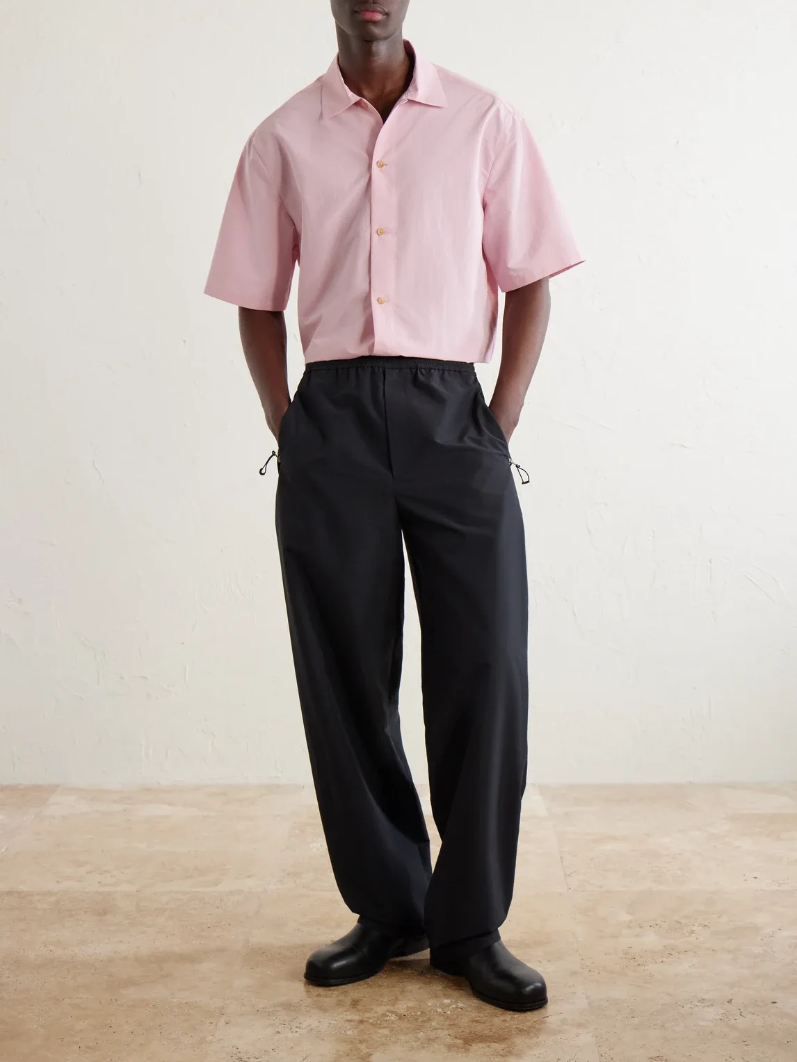 Straight-Leg Shell Trousers by Jil Sander