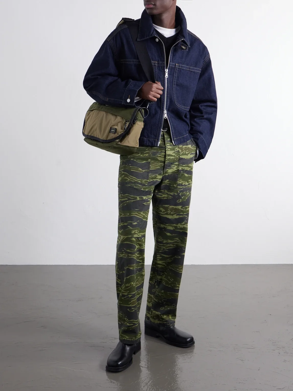 New Hype Shell Messenger Bag by Porter Yoshida and Co