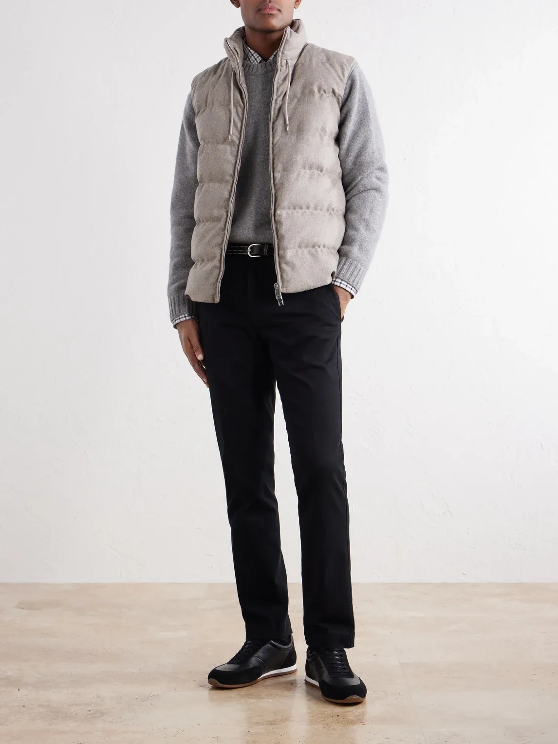 Incotex Straight-Leg Cotton-Blend Twill Trousers by Slowear
