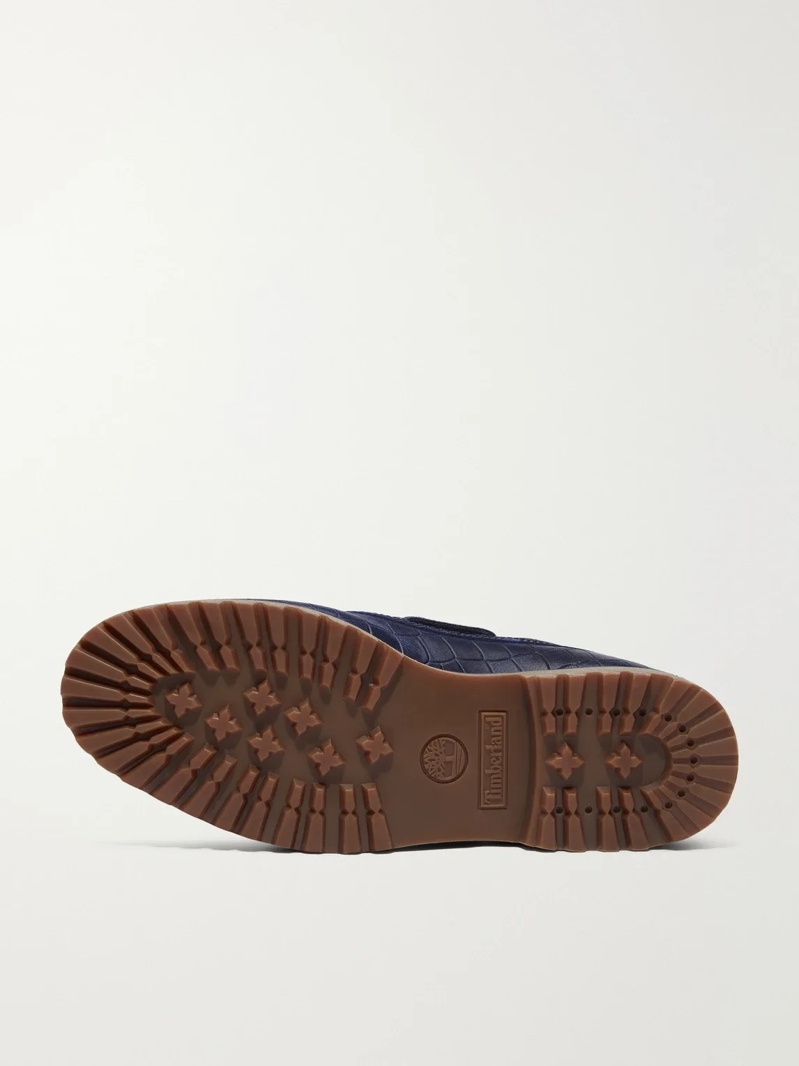 Jacquemus Croc-Effect Leather Boat Shoes by Timberland