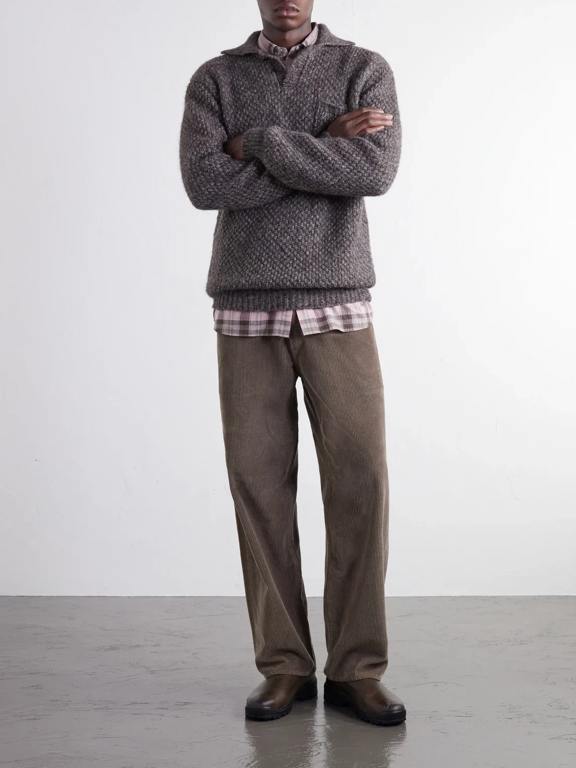 Alpaguan Alpaca and Cotton-Blend Polo Shirt by Monitaly