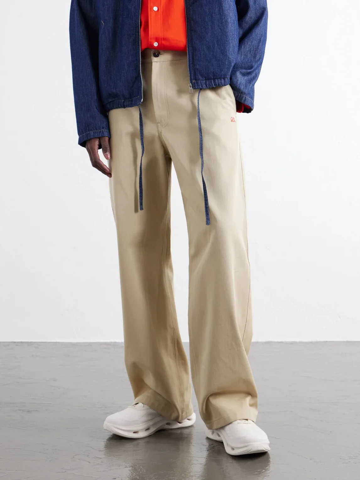 LOEWE x on Cloudtilt Rubber-Trimmed Mesh Sneakers by LOEWE