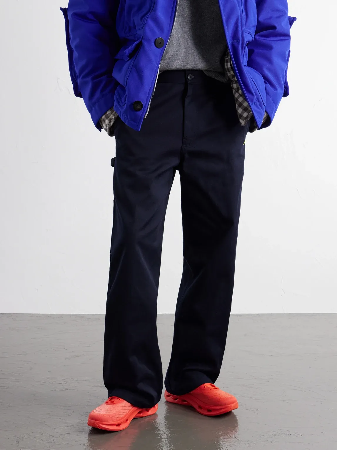 LOEWE x on Cloudtilt Rubber-Trimmed Mesh Sneakers