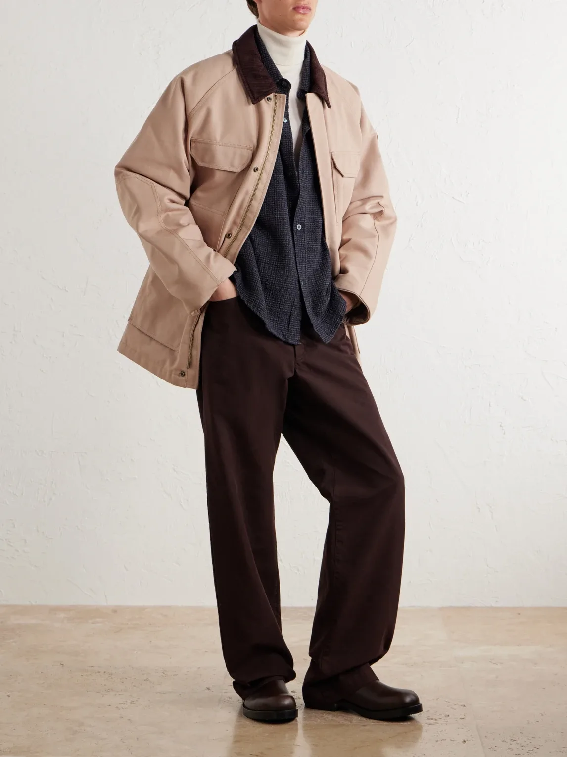 Garrison Corduroy-Trimmed Cotton-Canvas Coat by Canada Goose