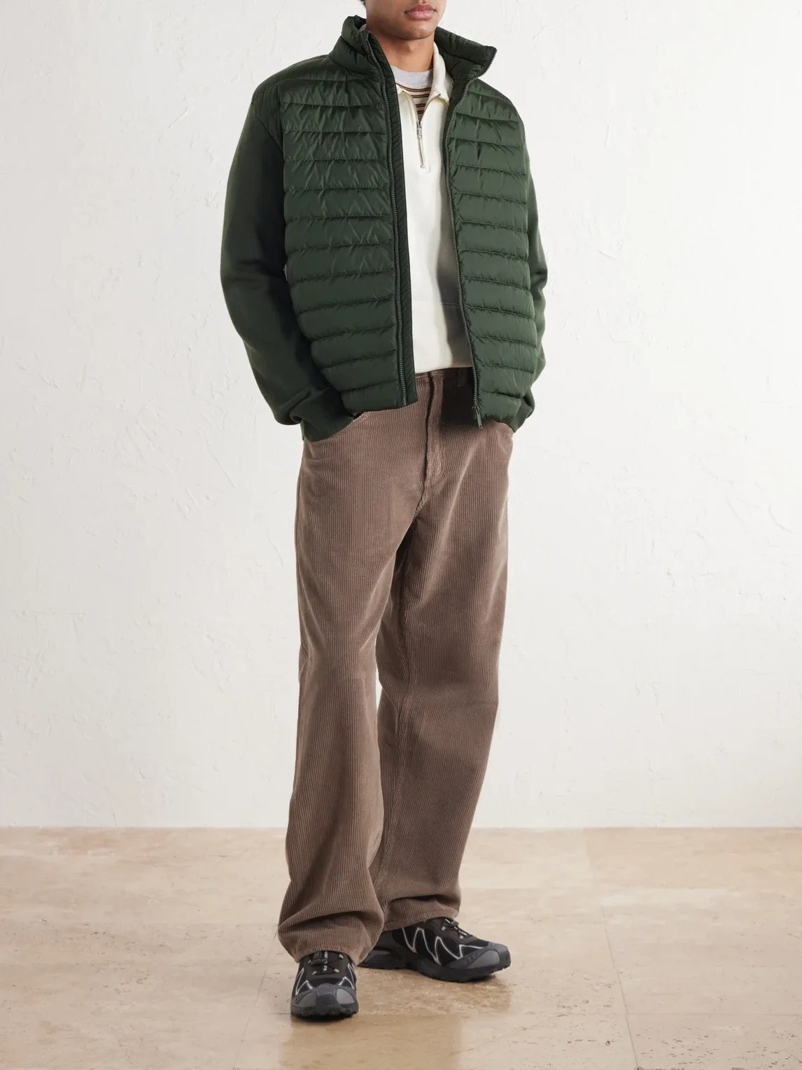 HyBridge Flavio Wool and Quilted Shell Down Jacket by Canada Goose