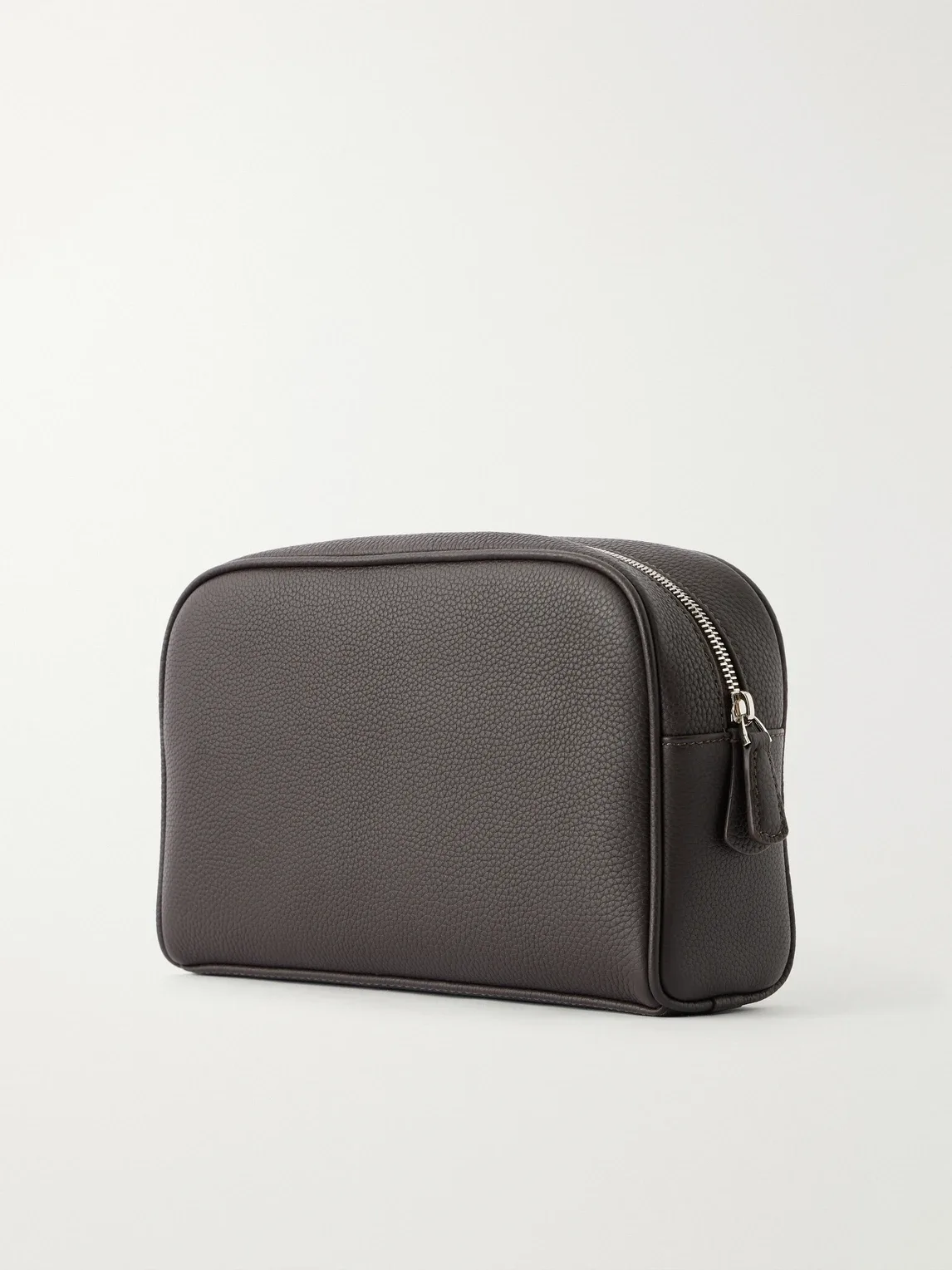 Full-Grain Leather Wash Bag by George Cleverley