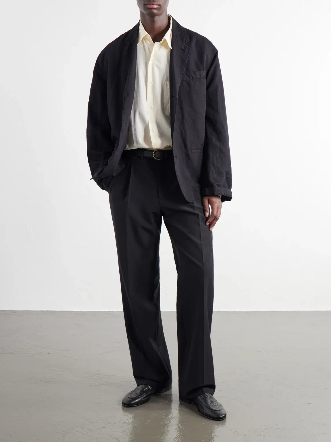 Cotton and Silk-Blend Twill Shirt by Kaptain Sunshine