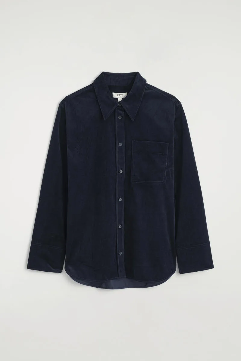 Cotton-Corduroy Shirt by COS