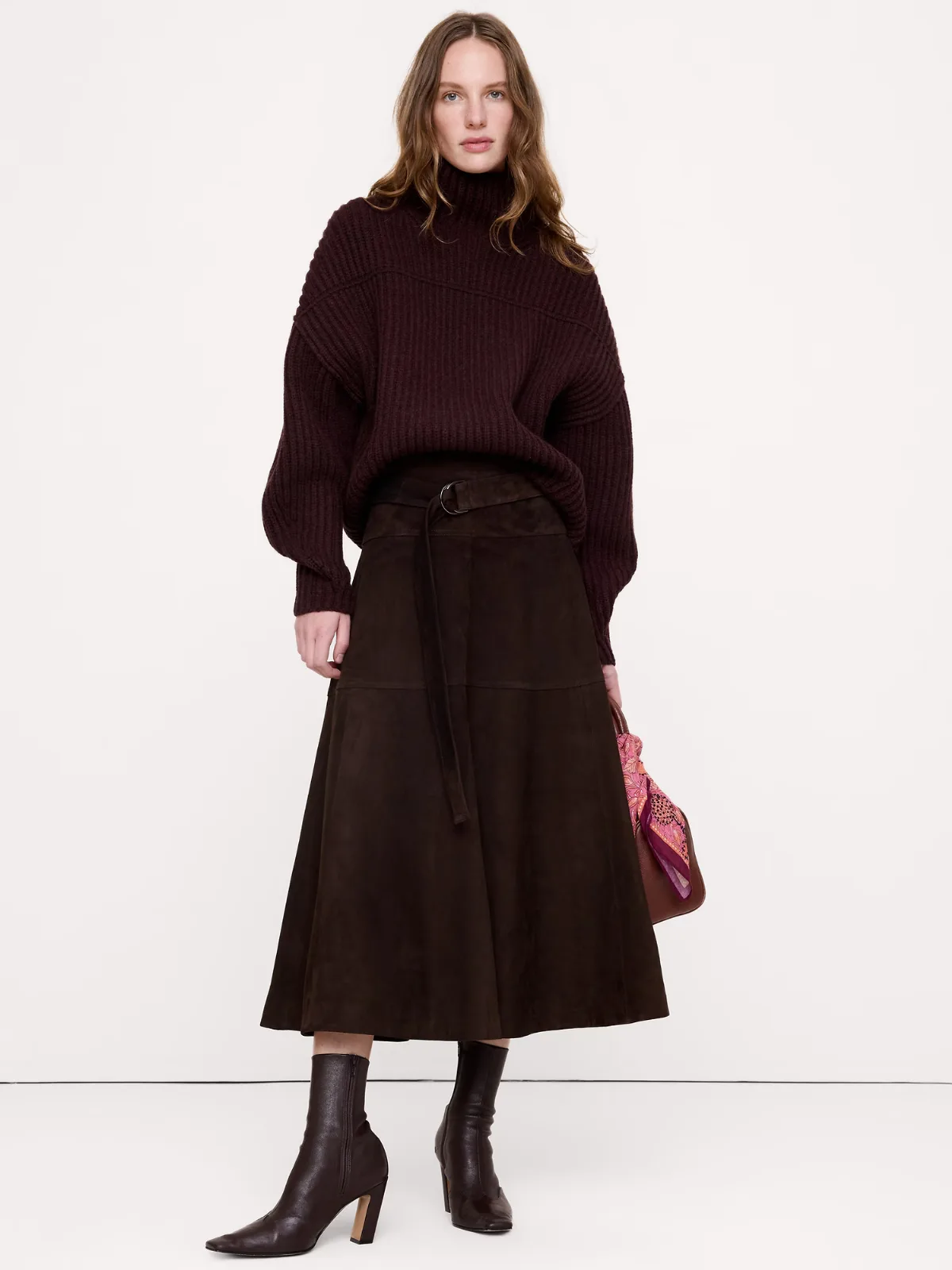 Italian Merino-Blend Mock-Neck Sweater by Banana Republic