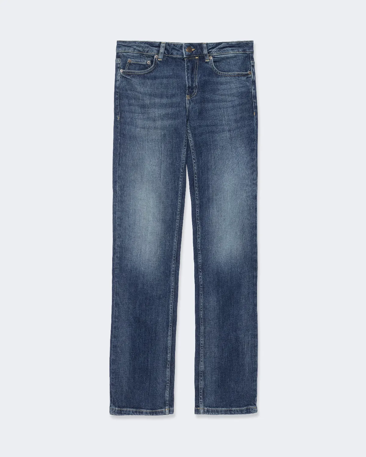 Zoe Low-Rise Slim Bootcut Denim Jeans by AllSaints