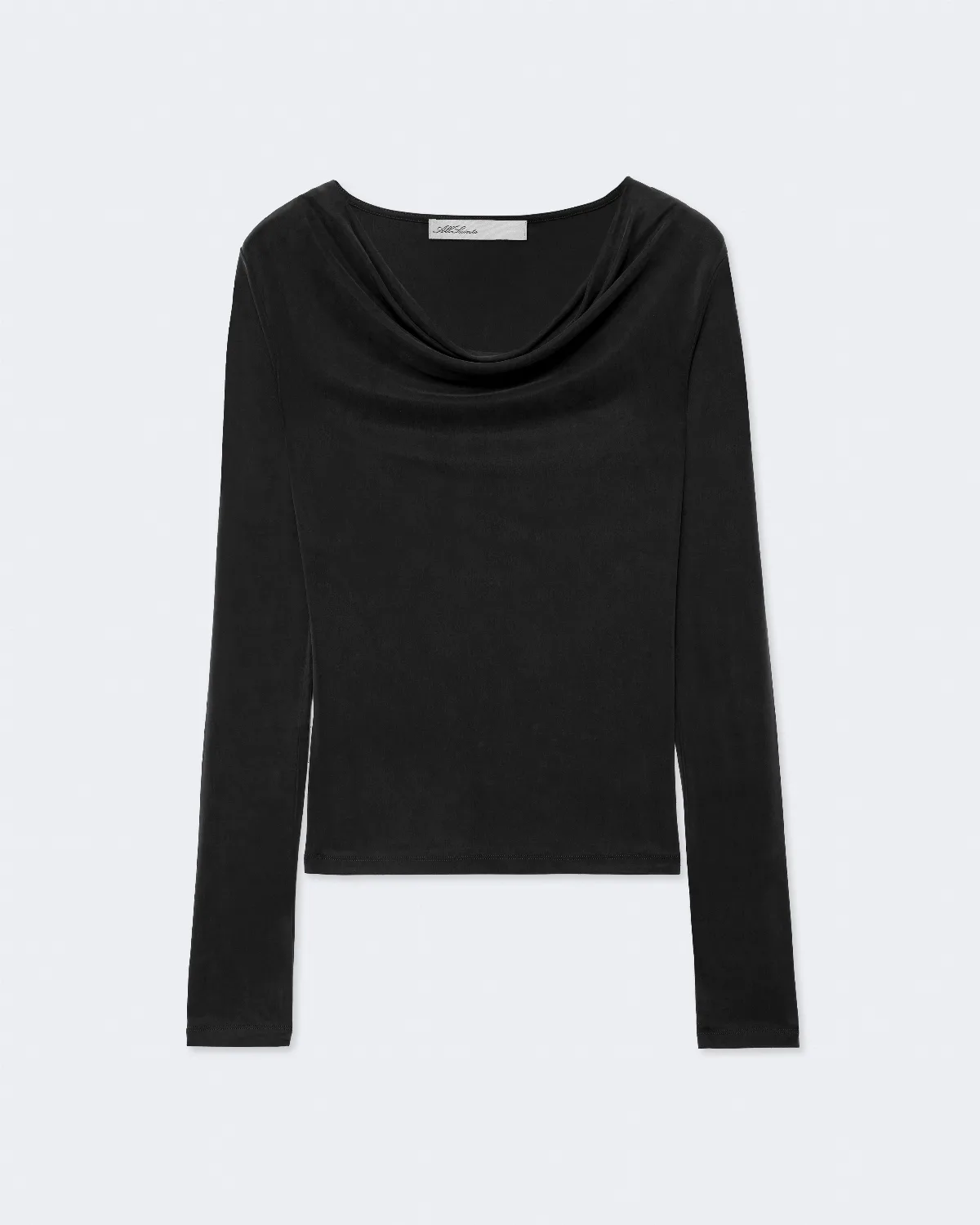 Lilla Cowl-Neck Slim-Fit Dress by AllSaints