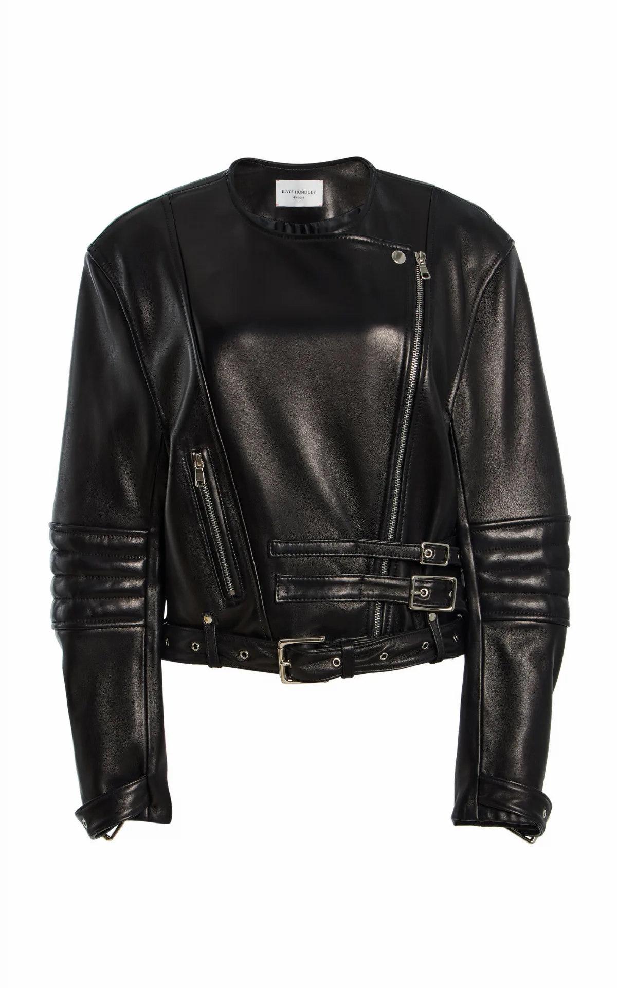 Charli Moto Leather Jacket by Kate Hundley
