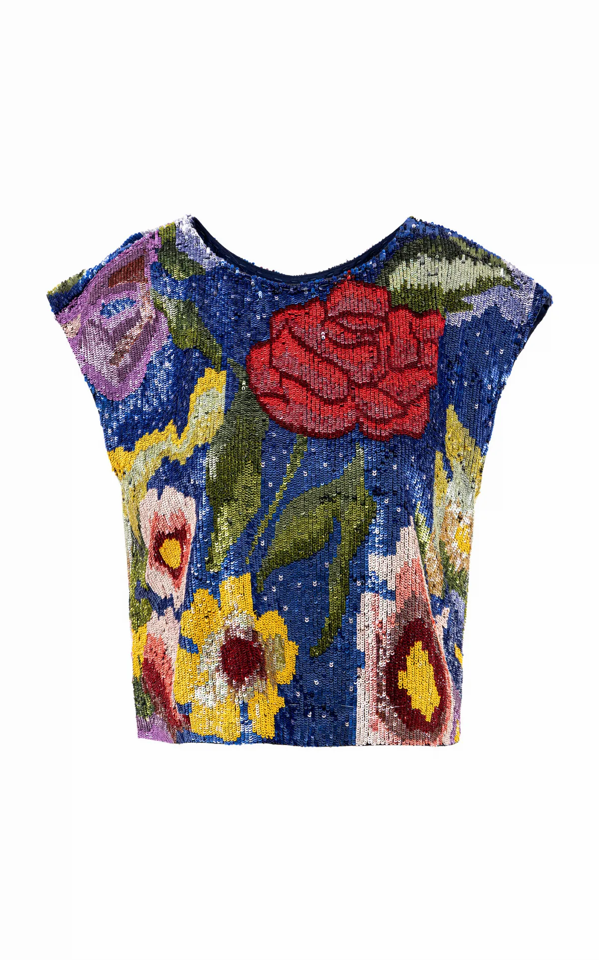 The Florentine Garden Embellished Top by La Fuori