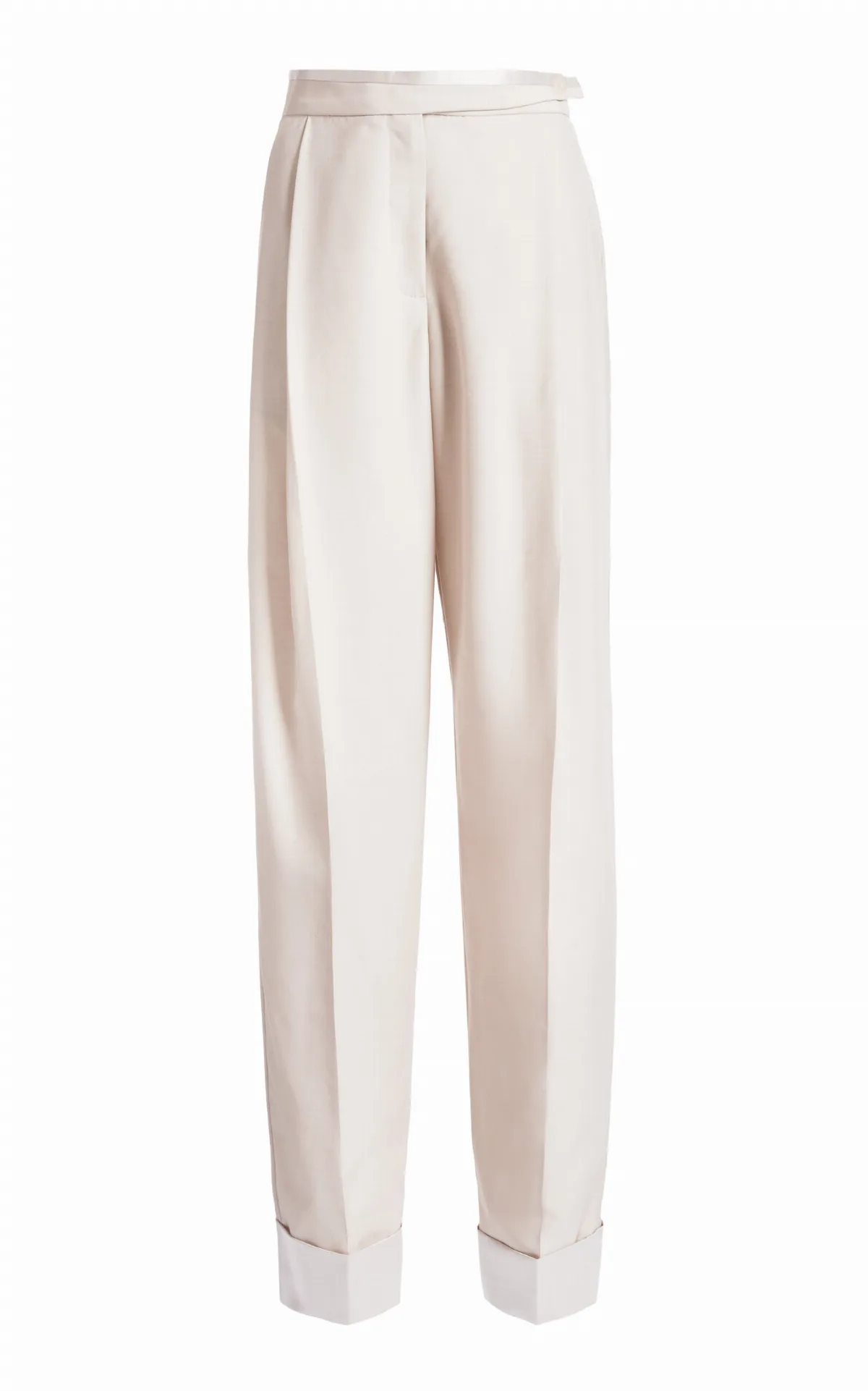 Rowan Sateen Wide-Leg Pants by Christopher Esber