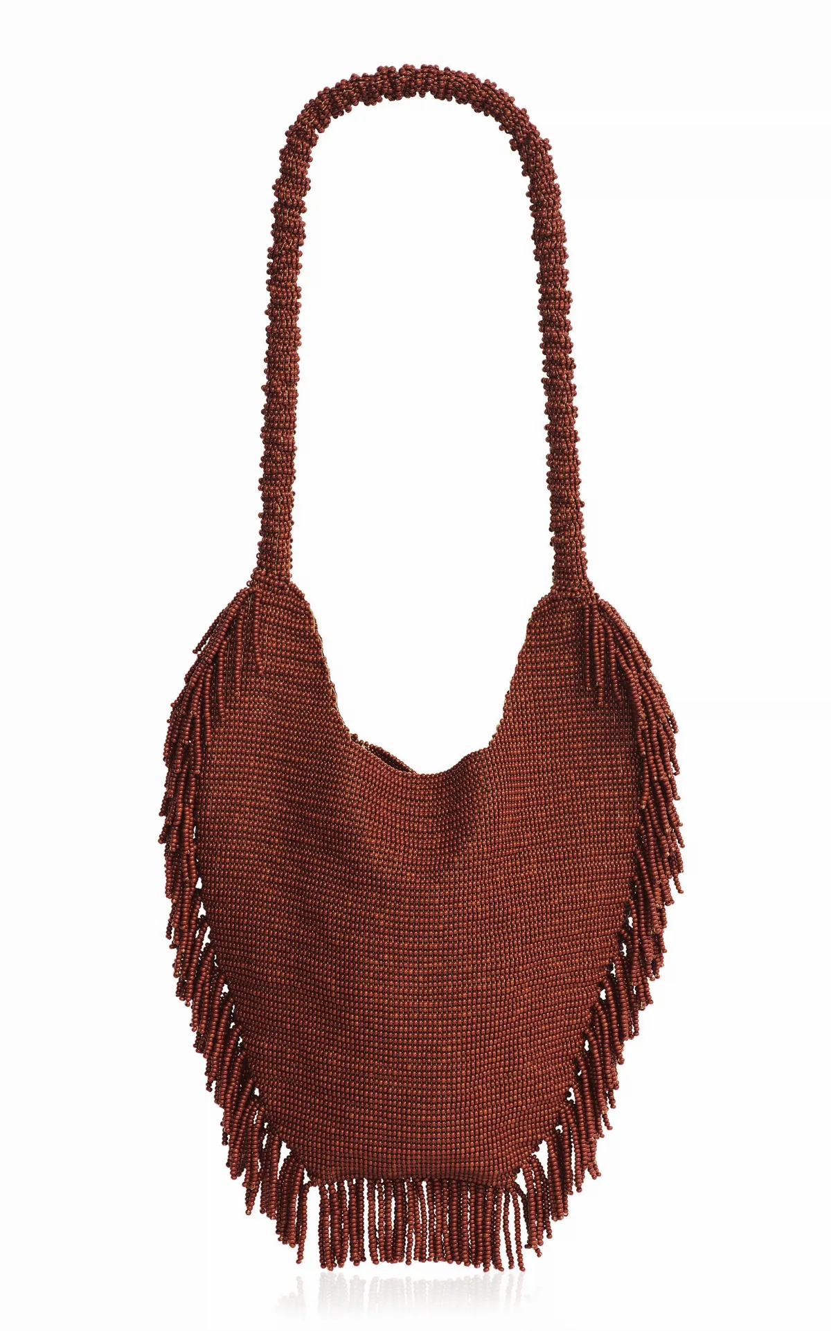 Alana and Terracota Beaded Shoulder Bag by Like a Bird
