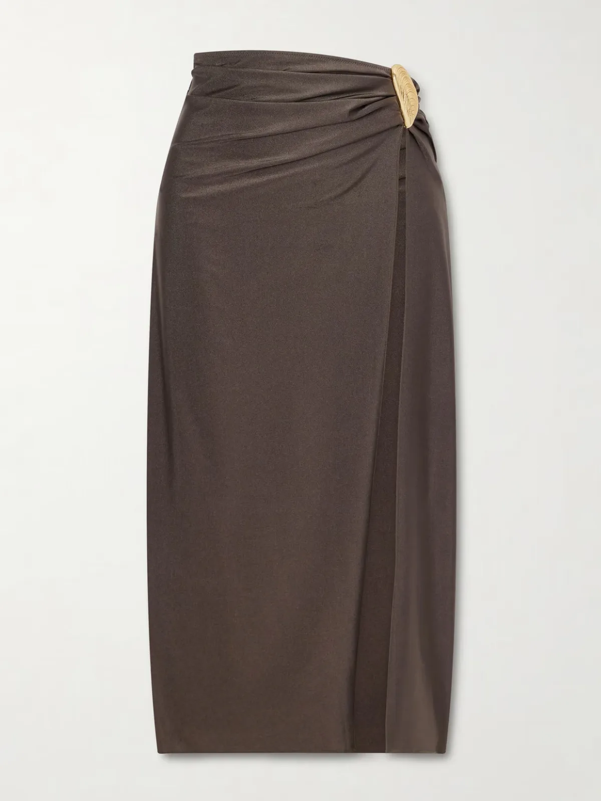 - Eiana Stretch Satin-jersey Coverup -
