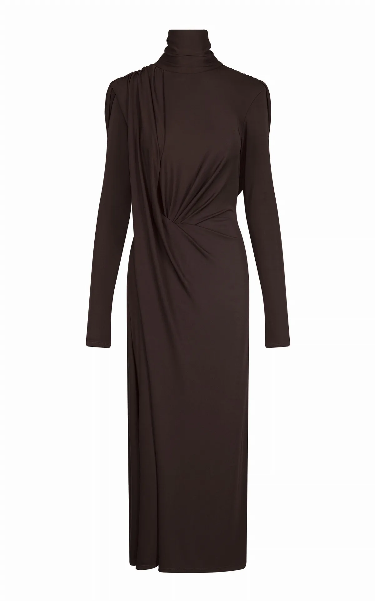 Bloom Secret Draped Midi Dress