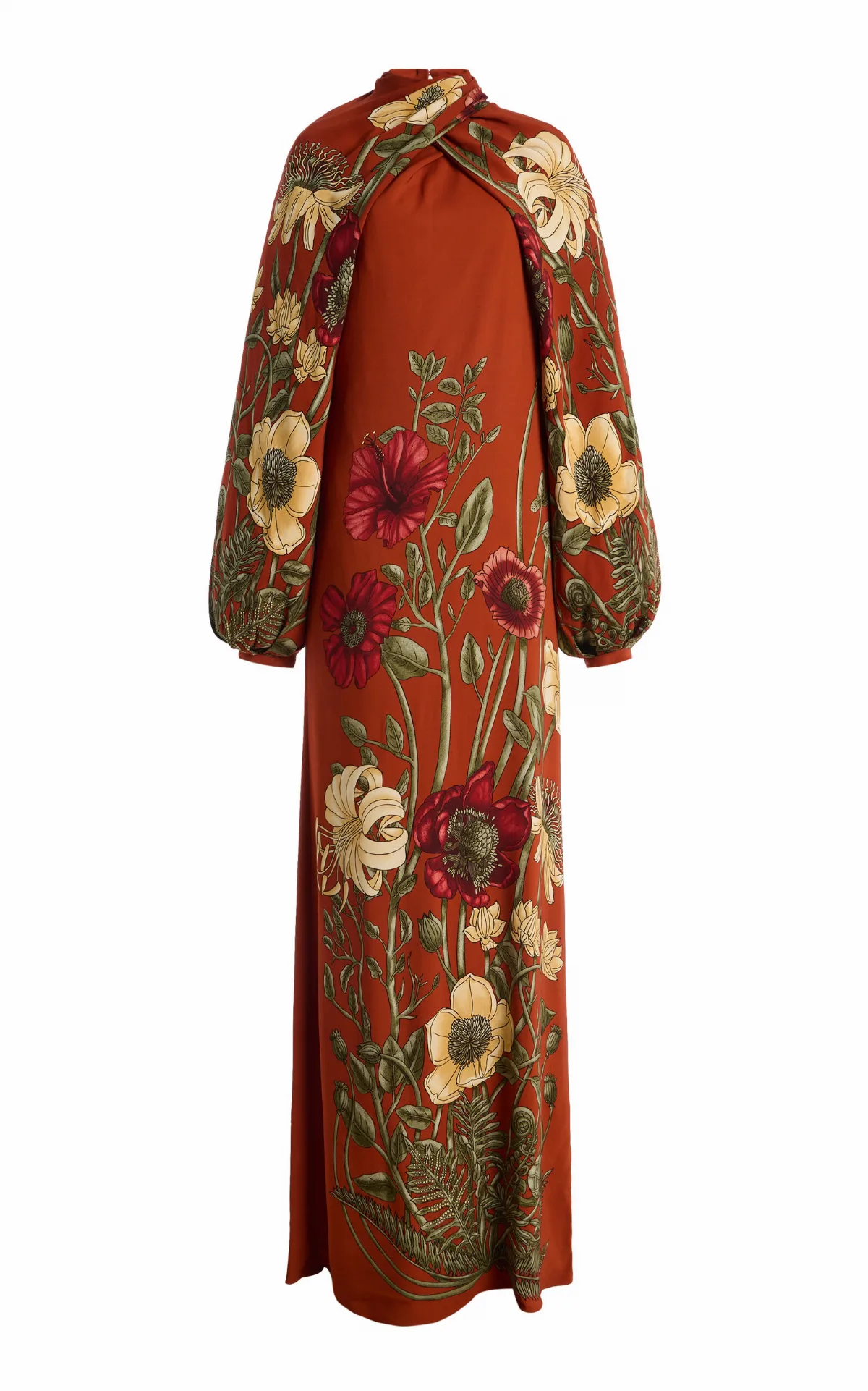 Selva Intima Floral Maxi Dress by Johanna Ortiz