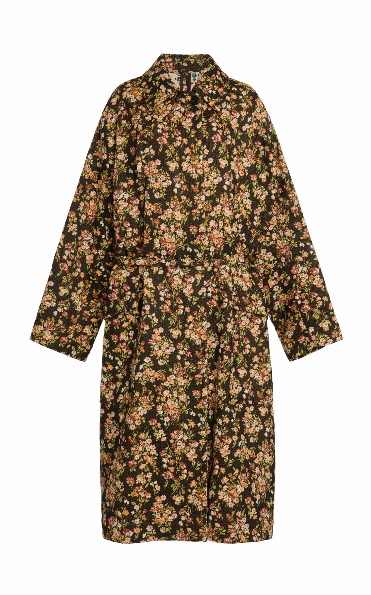 Rain Oversized Cotton-Blend Car Coat by Dries Van Noten