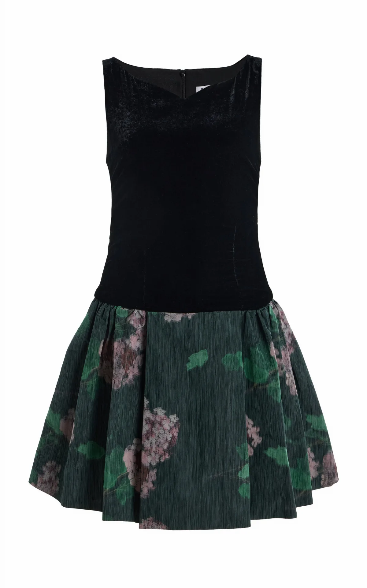 Yael Velvet Mini Dress by BERNADETTE