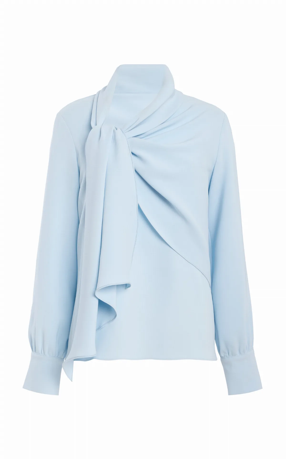 Tie-Neck Georgette Top