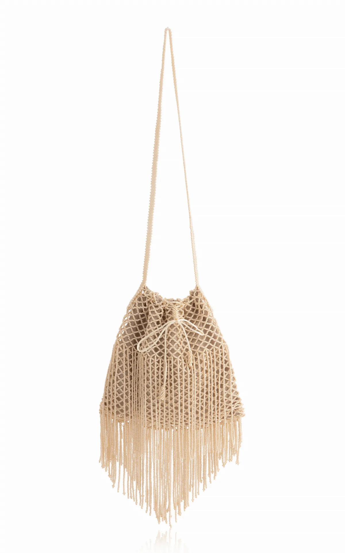 The Silver Fringes Bag by Like a Bird