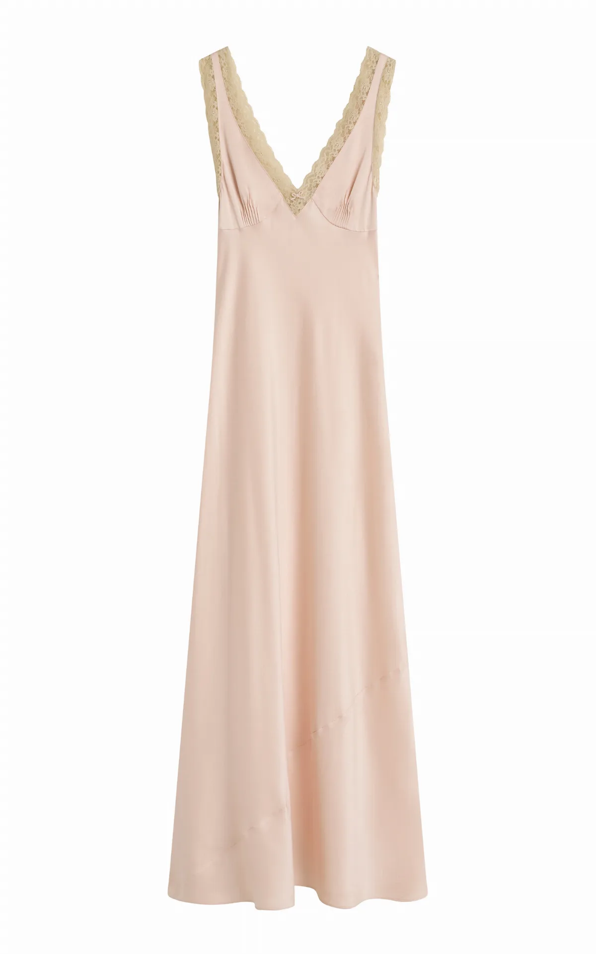 Blake Lace-Trimmed Silk Maxi Dress by Posse