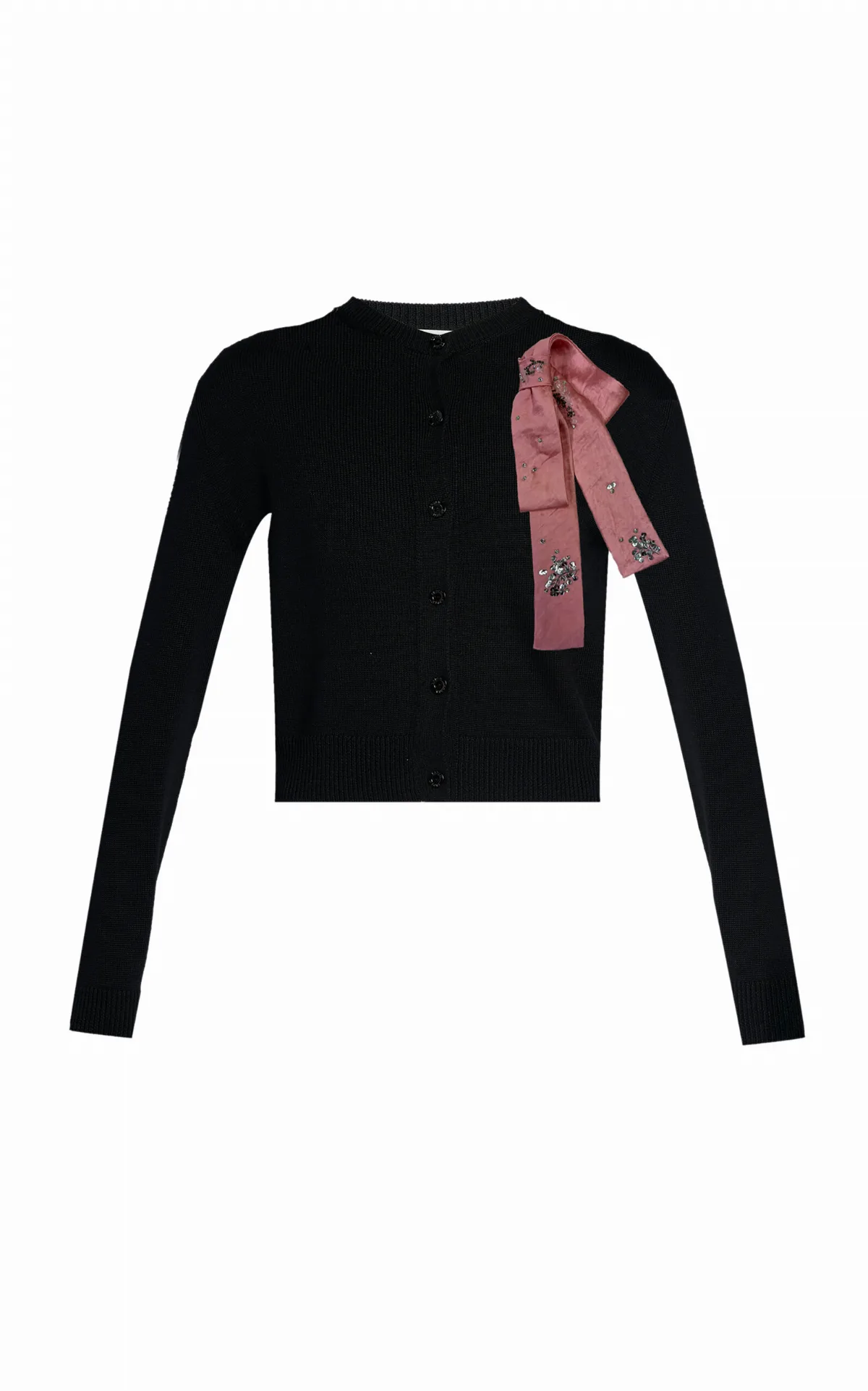 Embellished Merino Wool Cardigan by Erdem