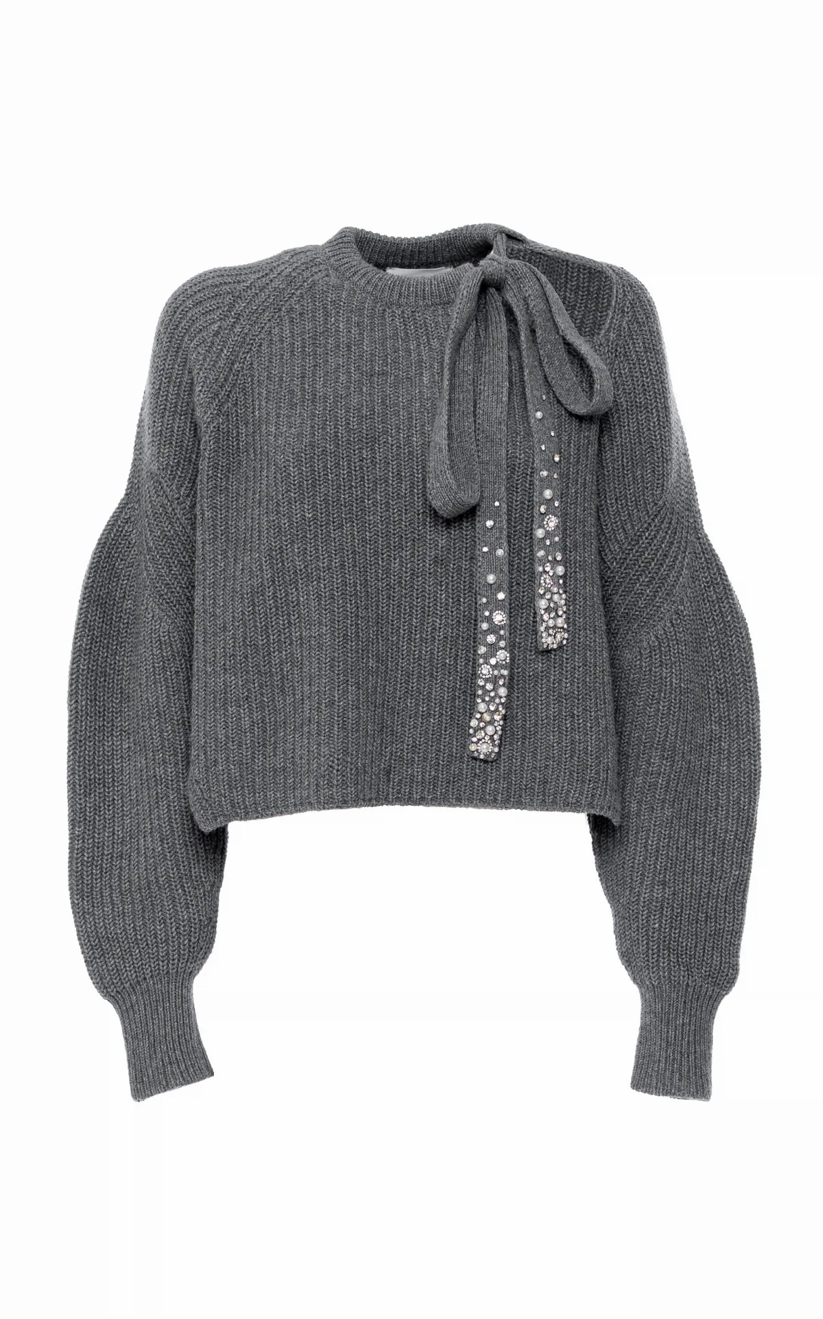 Bow-Detailed Sweater by Des Phemmes