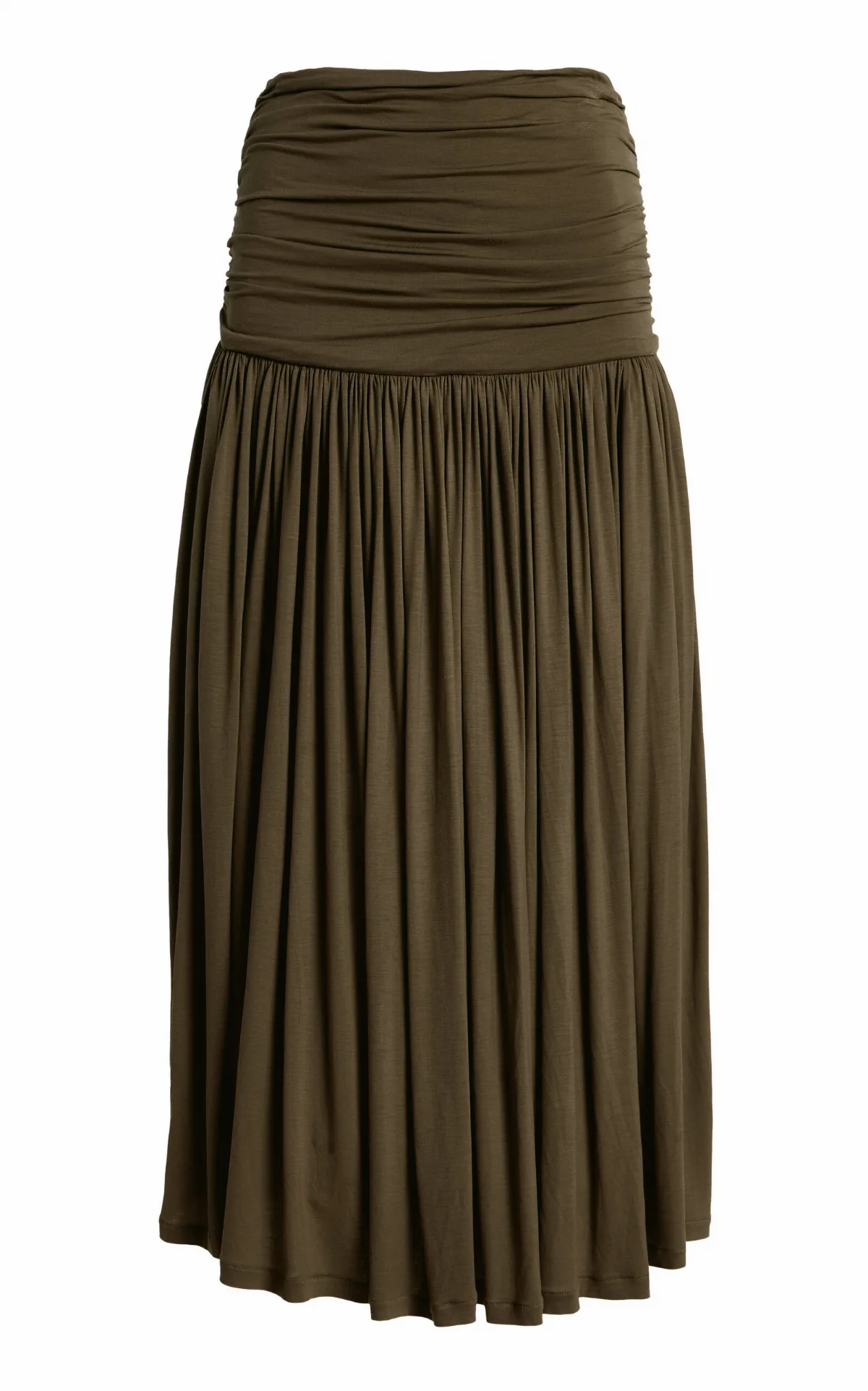 Nora Pleated Midi Skirt